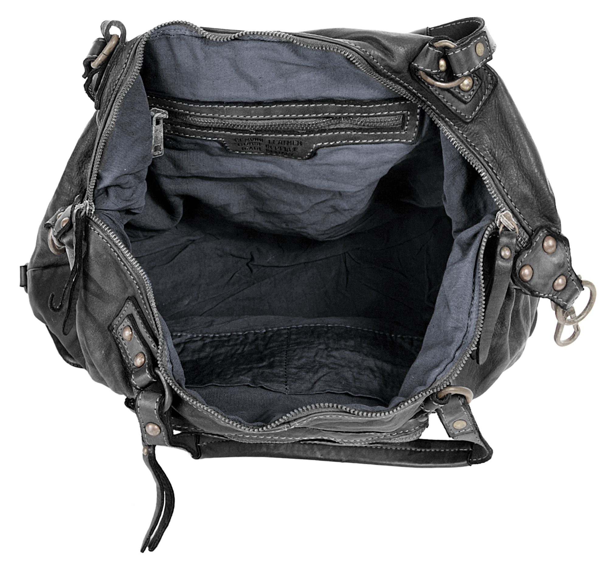 X-Zone Shopper echt leer, made in italy