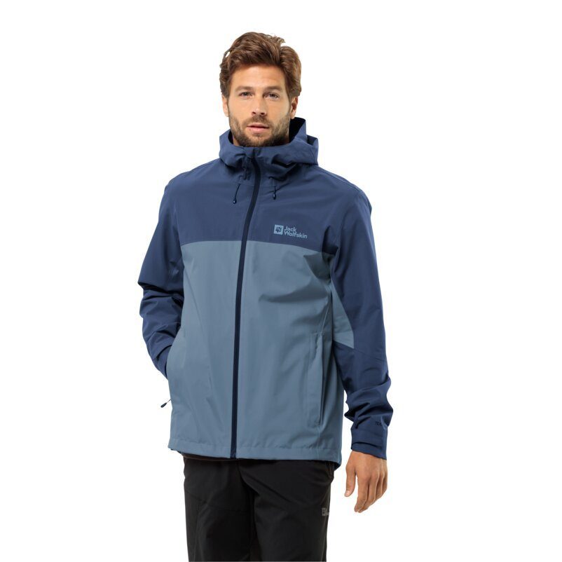 Jack Wolfskin Weiltal 2L Jacket Men Regenjack Heren XL elemental blue elemental blue