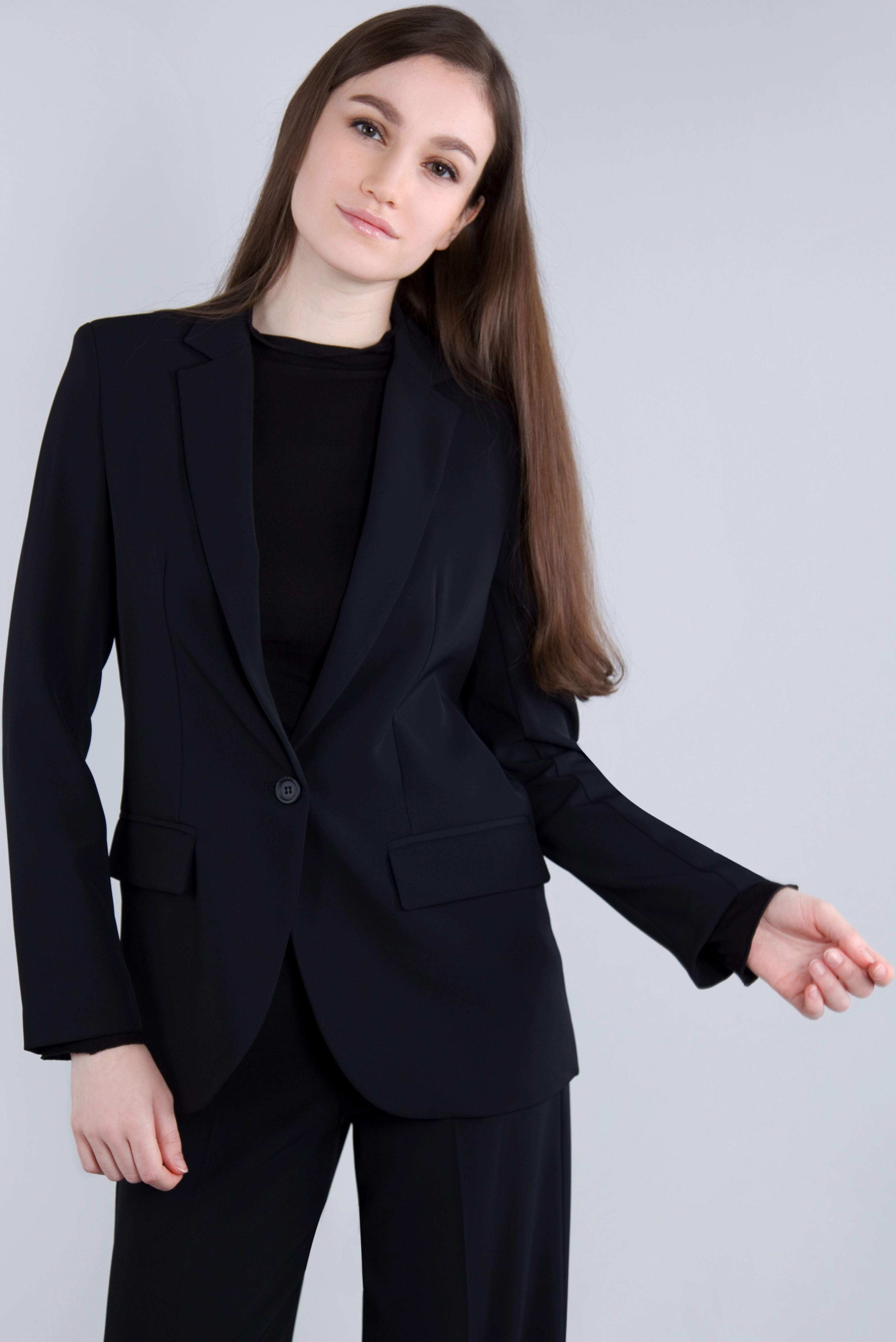 IMPERIAL Korte blazer met stretch