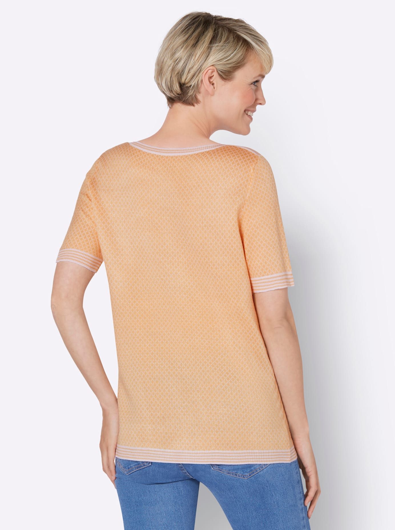 Classic Basics Trui met korte mouwen Trui met boothals
