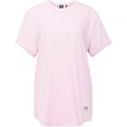 g-star raw t-shirt lash fem loose top omgeslagen mouwen met kleine naad vastgezet roze