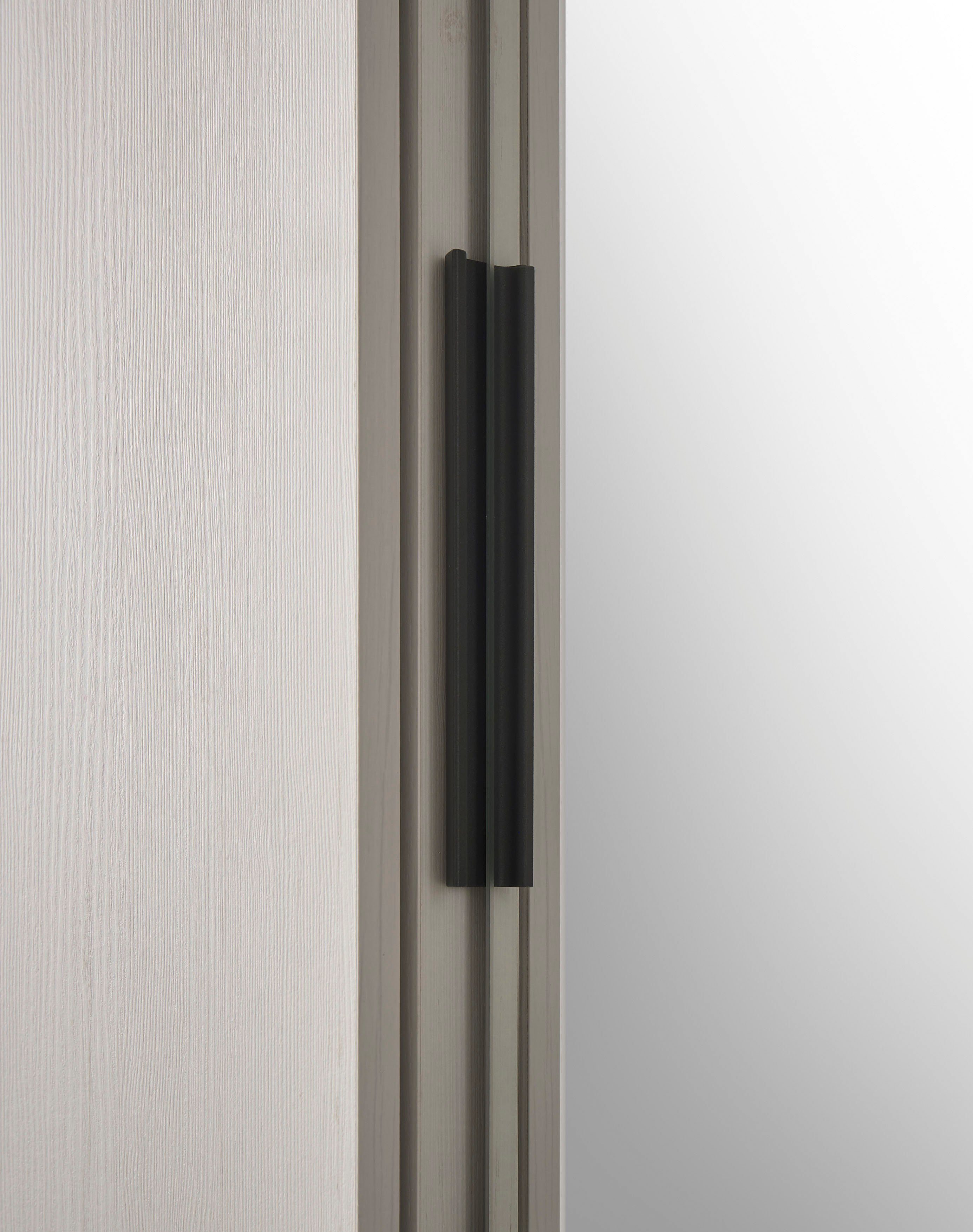 Home affaire Slaapkamerserie Sherwood Ligoppervlak 180 x 200 cm, kast 3-deurs 201 cm breed (4-delig)