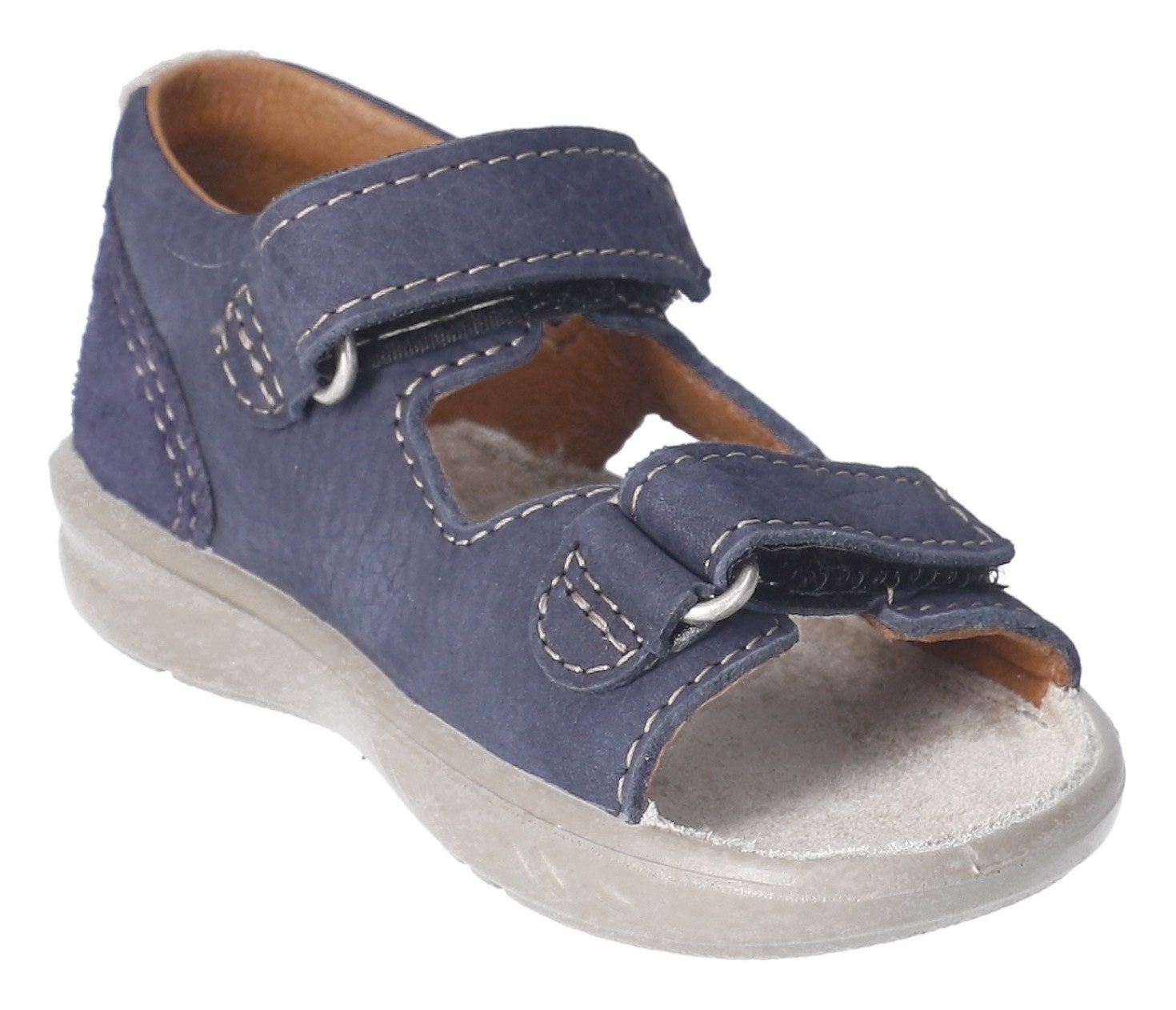 PEPINO by RICOSTA Babyschoentjes Claas WMS: gemiddeld , sandaal met klittenband, wms-systeem, leer, maat sjabloon te downloaden