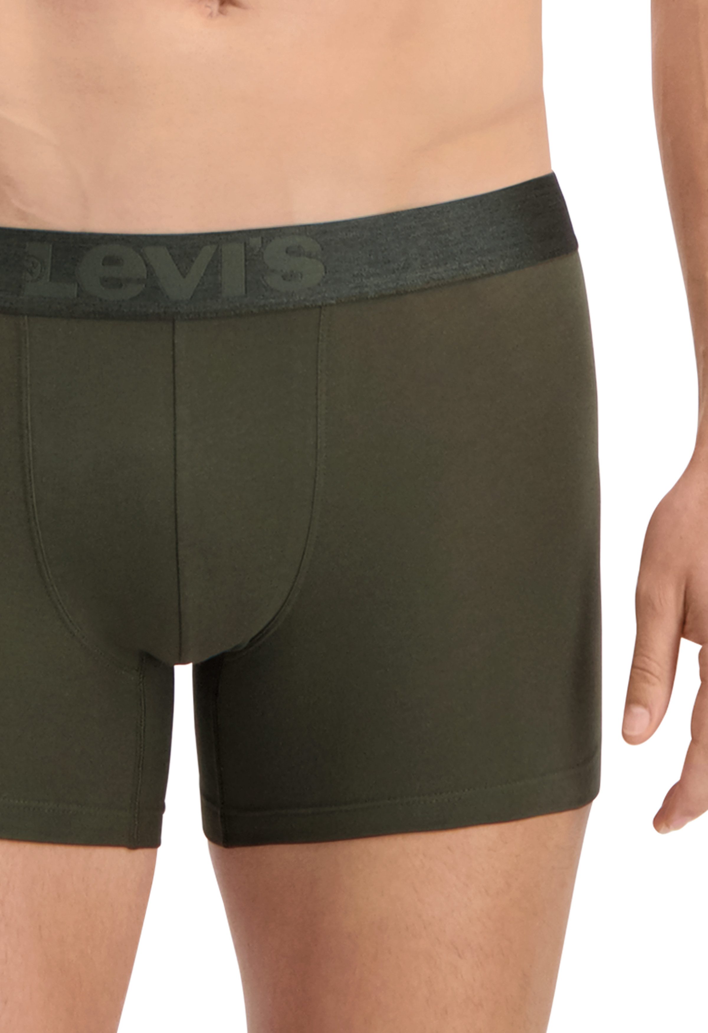 Levi's® Boxershort LEVIS MEN MEL WB BOXER BRIEF ORG CO 2P (Set van 2)