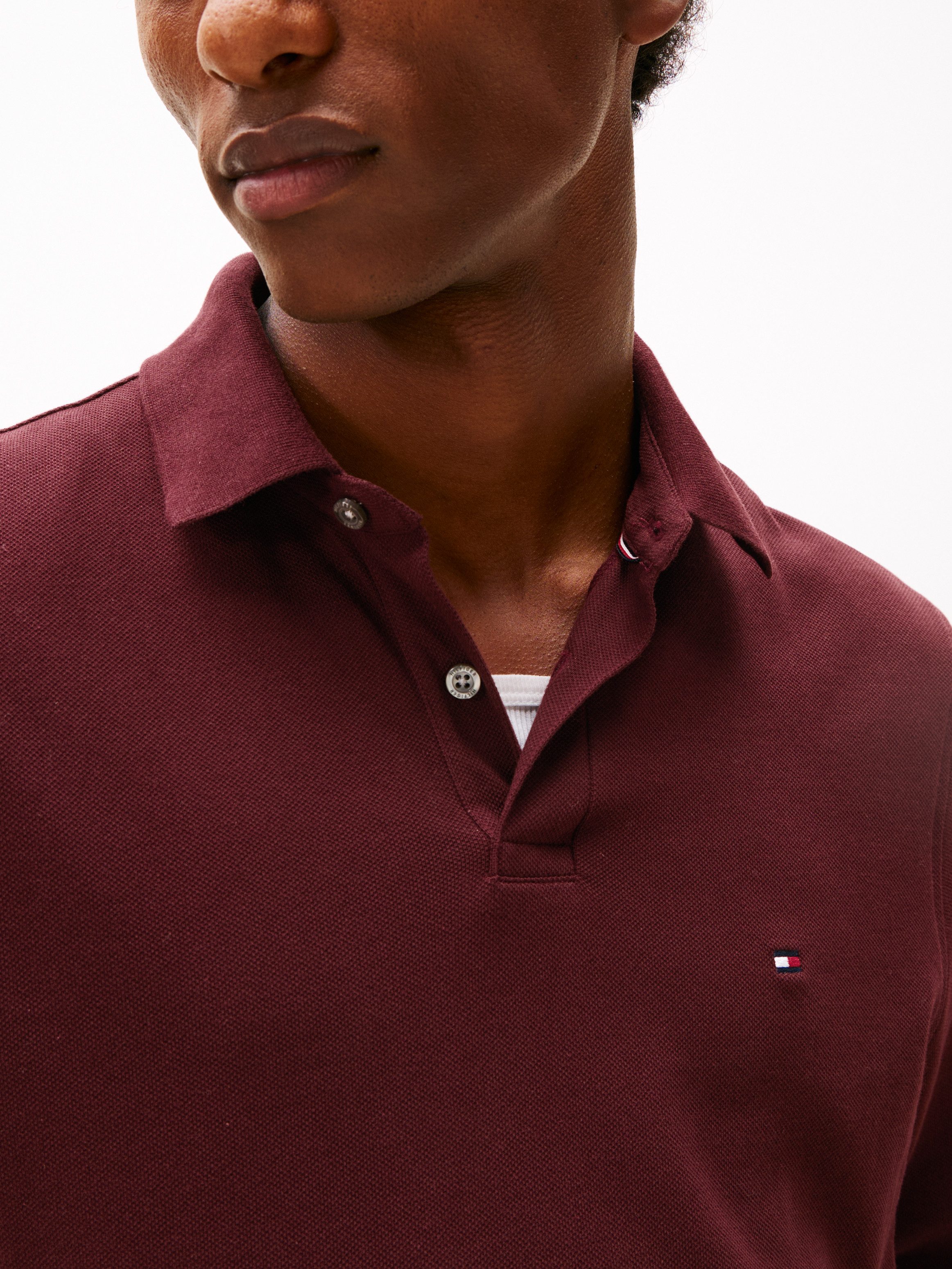 Tommy Hilfiger Poloshirt met lange mouwen 1985 REGULAR LS POLO