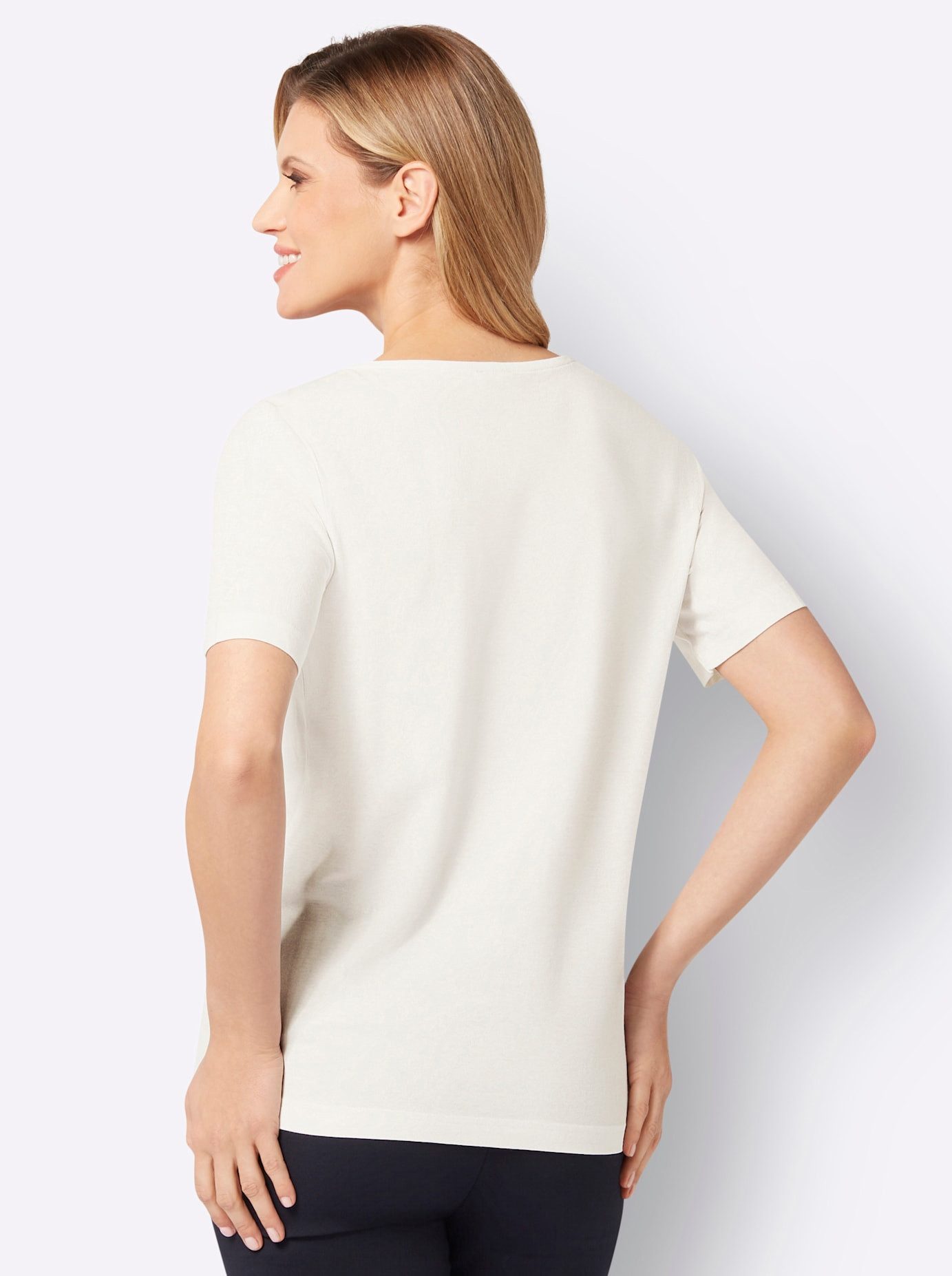 Classic Basics Shirt met korte mouwen (1-delig)