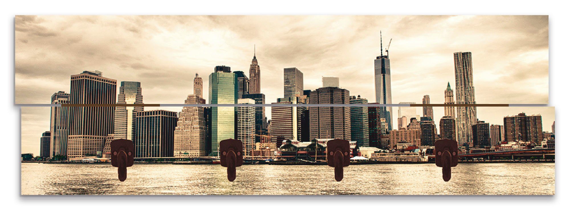 Artland Kapstok Lower Manhattan skyline