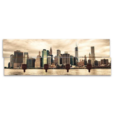 Artland kapstokpaneel Lower Manhattan Skyline