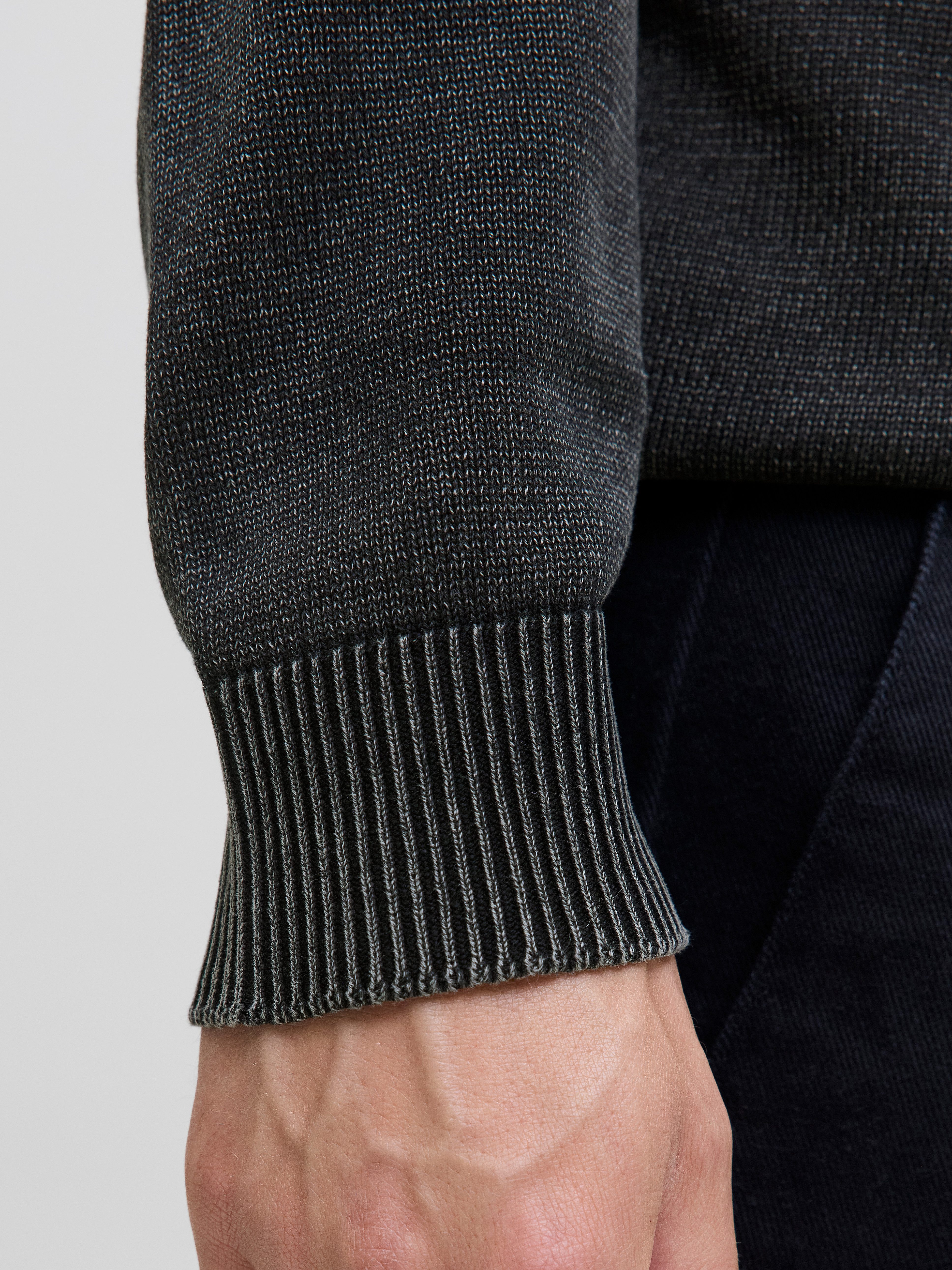 Jack & Jones Trui met ronde hals JJECHARGE FADED KNIT CREW NECK NOOS