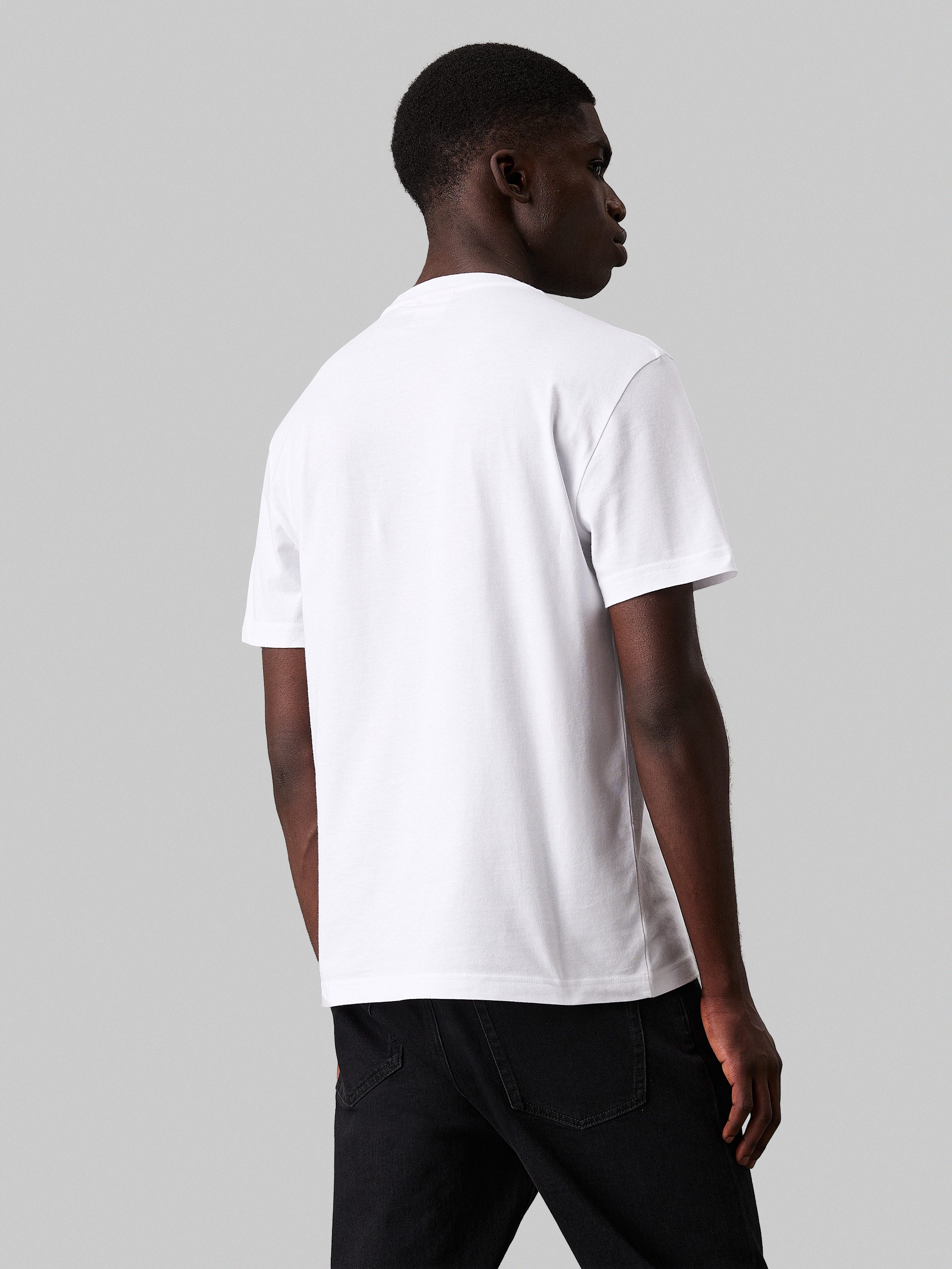 Calvin Klein T-shirt BOX STRIPED LOGO T-SHIRT