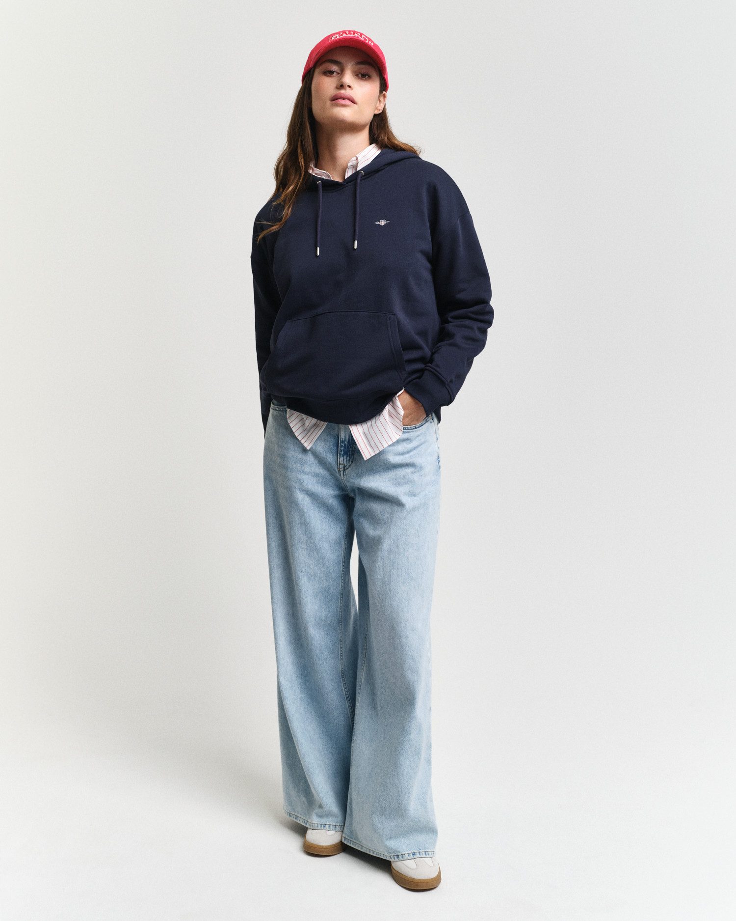 Gant Hoodie SHIELD HOODIE Grafische GANT-borduursel op de borst