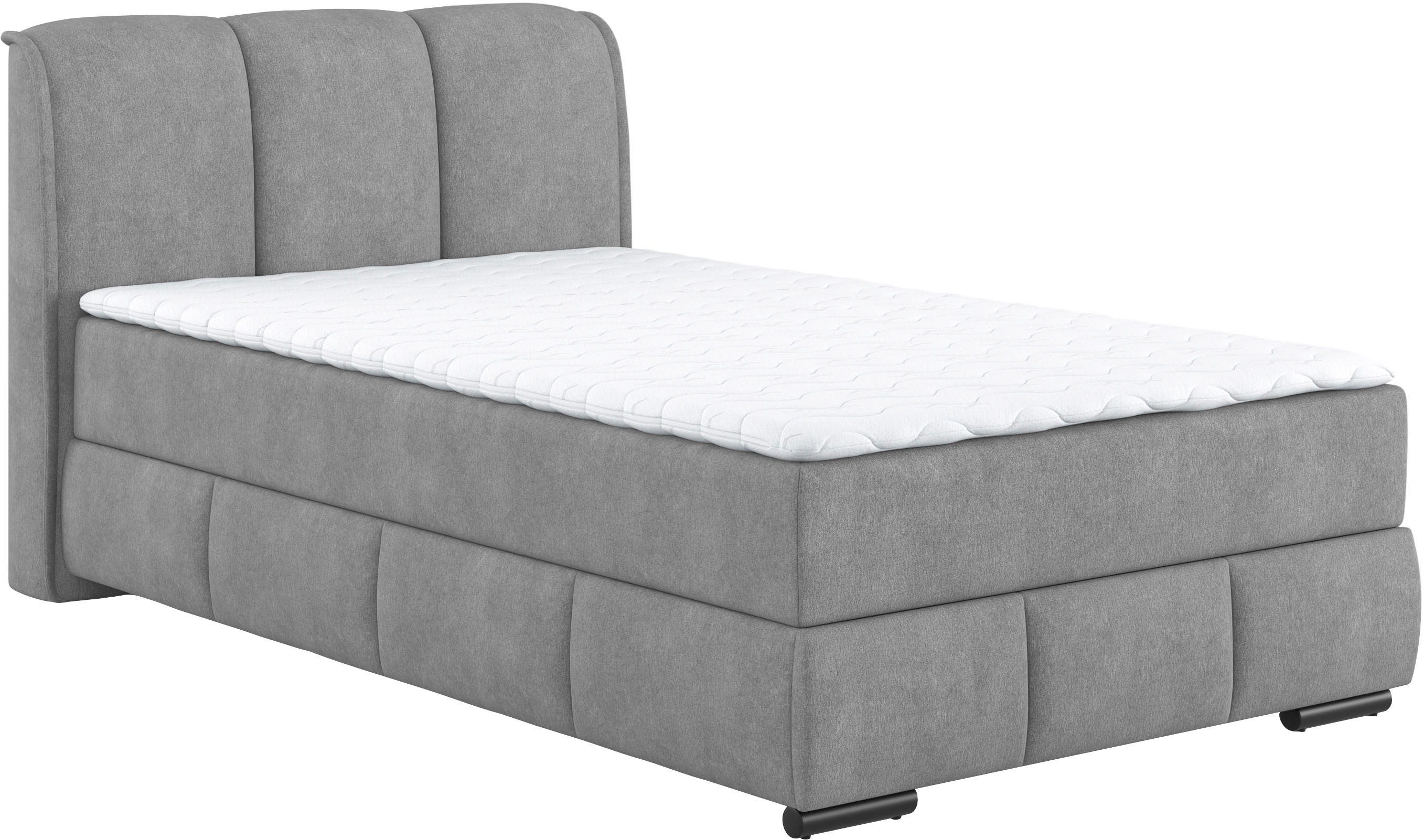 Mr. Couch Boxspring Bethany met bedkist, incl. matras Topmatras en sierkussen, in verschillende hardheden beschikbaar