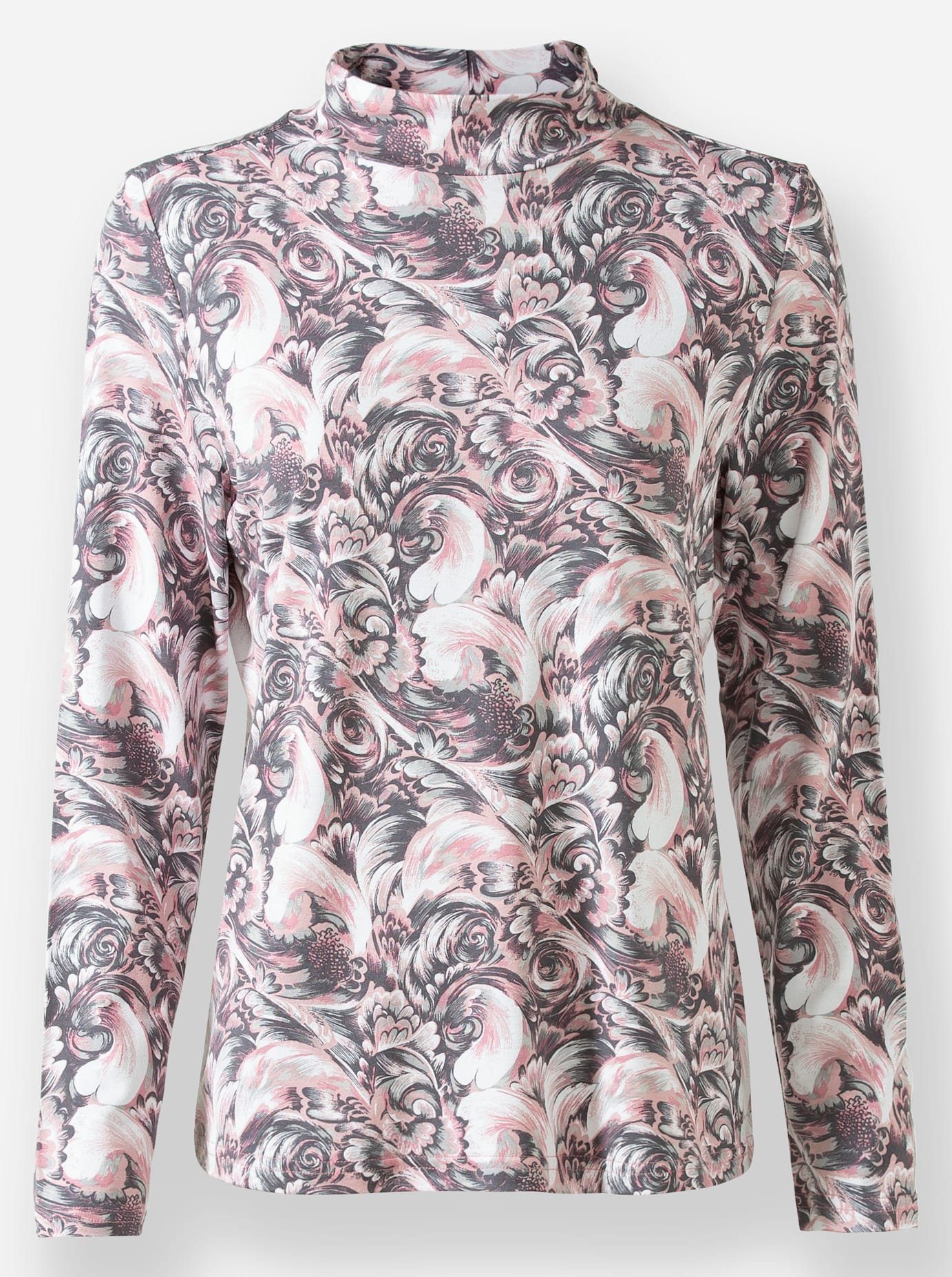 Lady Shirt met staande kraag Shirt (1-delig)