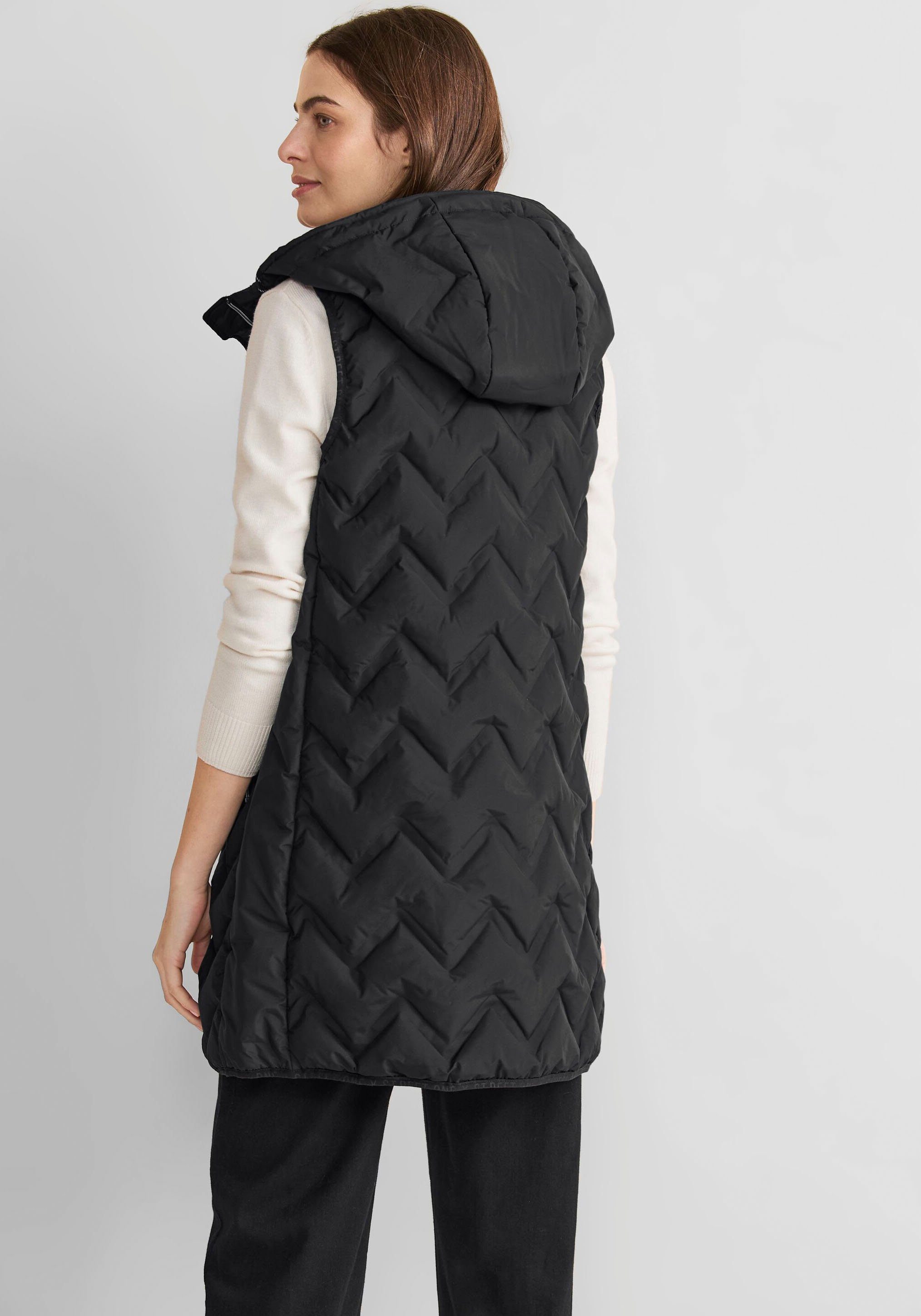 STREET ONE Lang gilet in lang model