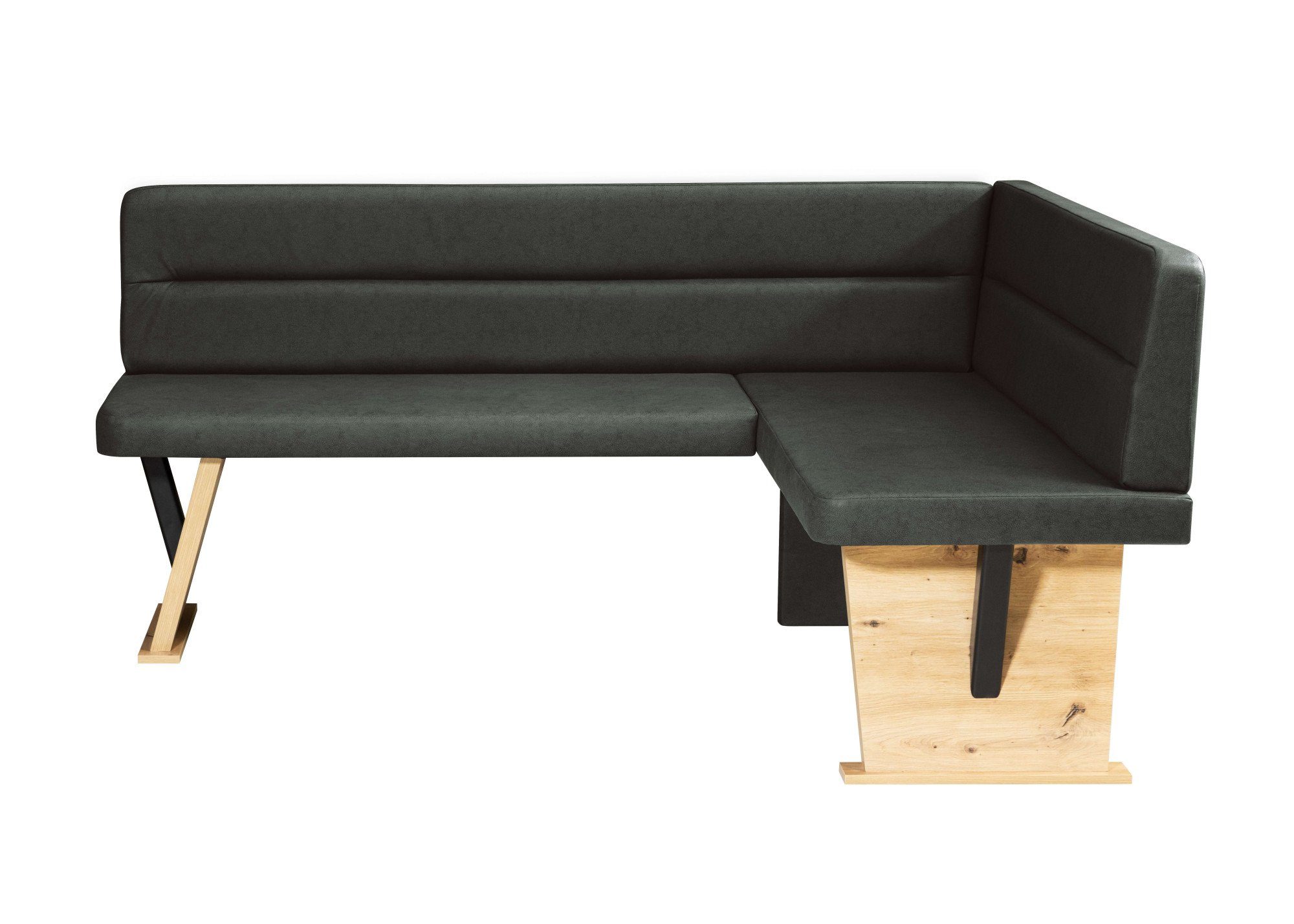 Home affaire Eethoek Laros zitgroep, hoekbank, stoelen, tafel perfect voor keuken, eetkamer, woonkamer, bestseller (set, 4-delig)