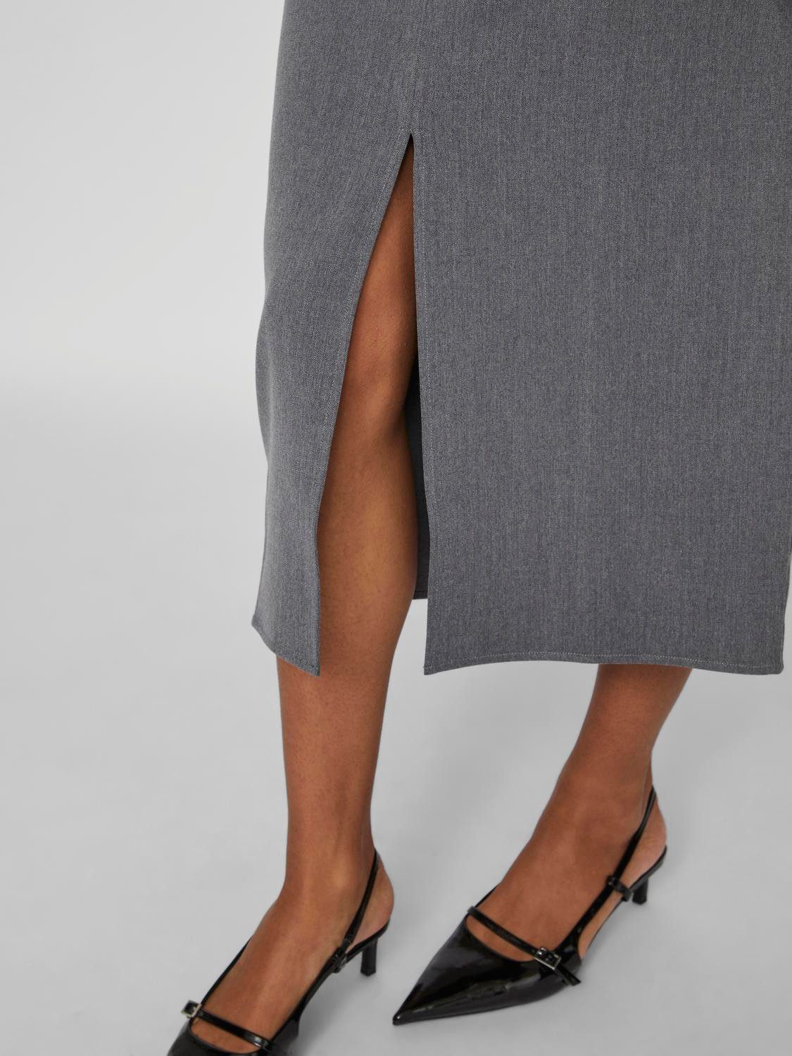 Vila Maxirok VIVARONE HW LONG SKIRT - NOOS