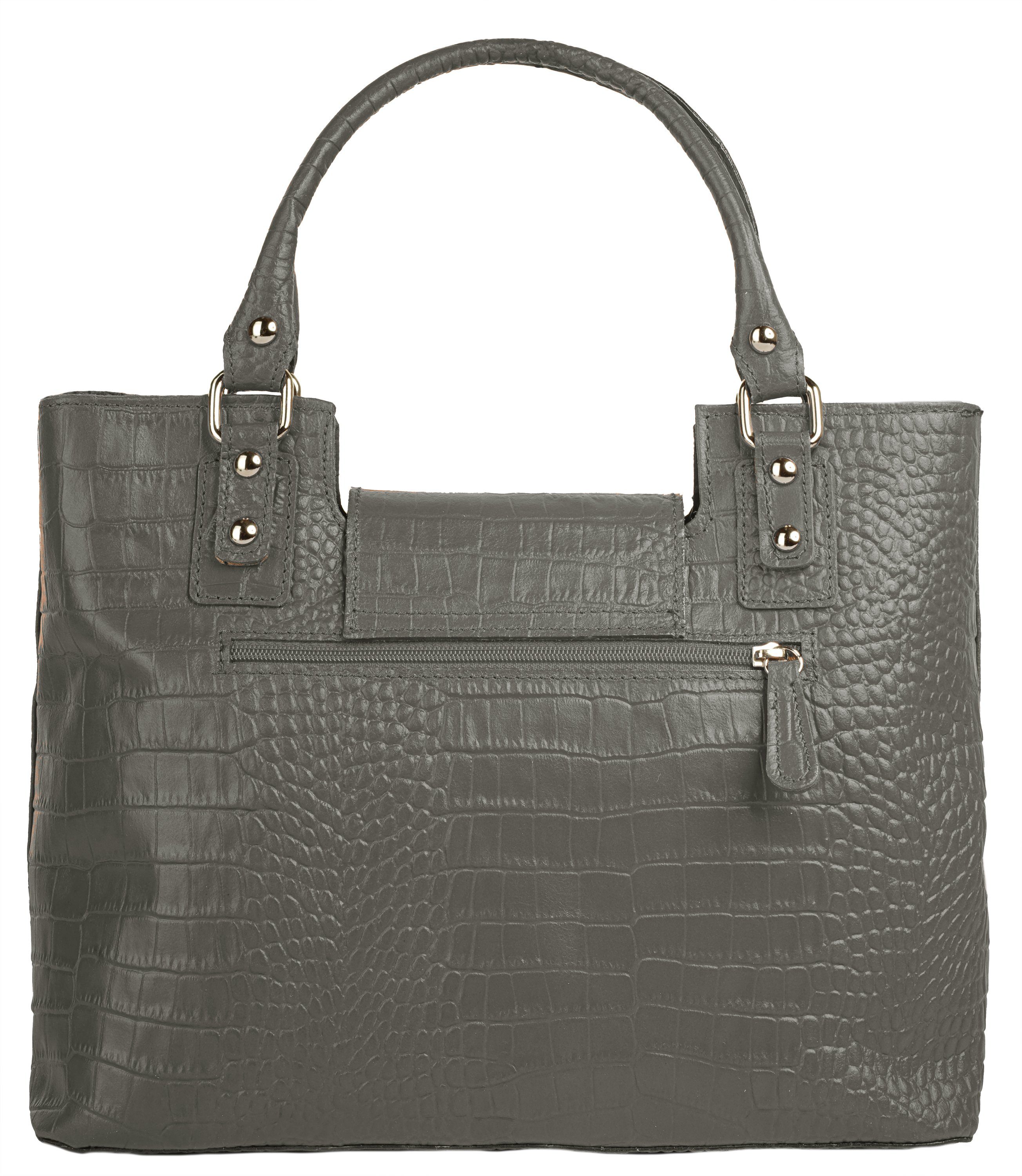 Cluty Tas echt leer, made in italy