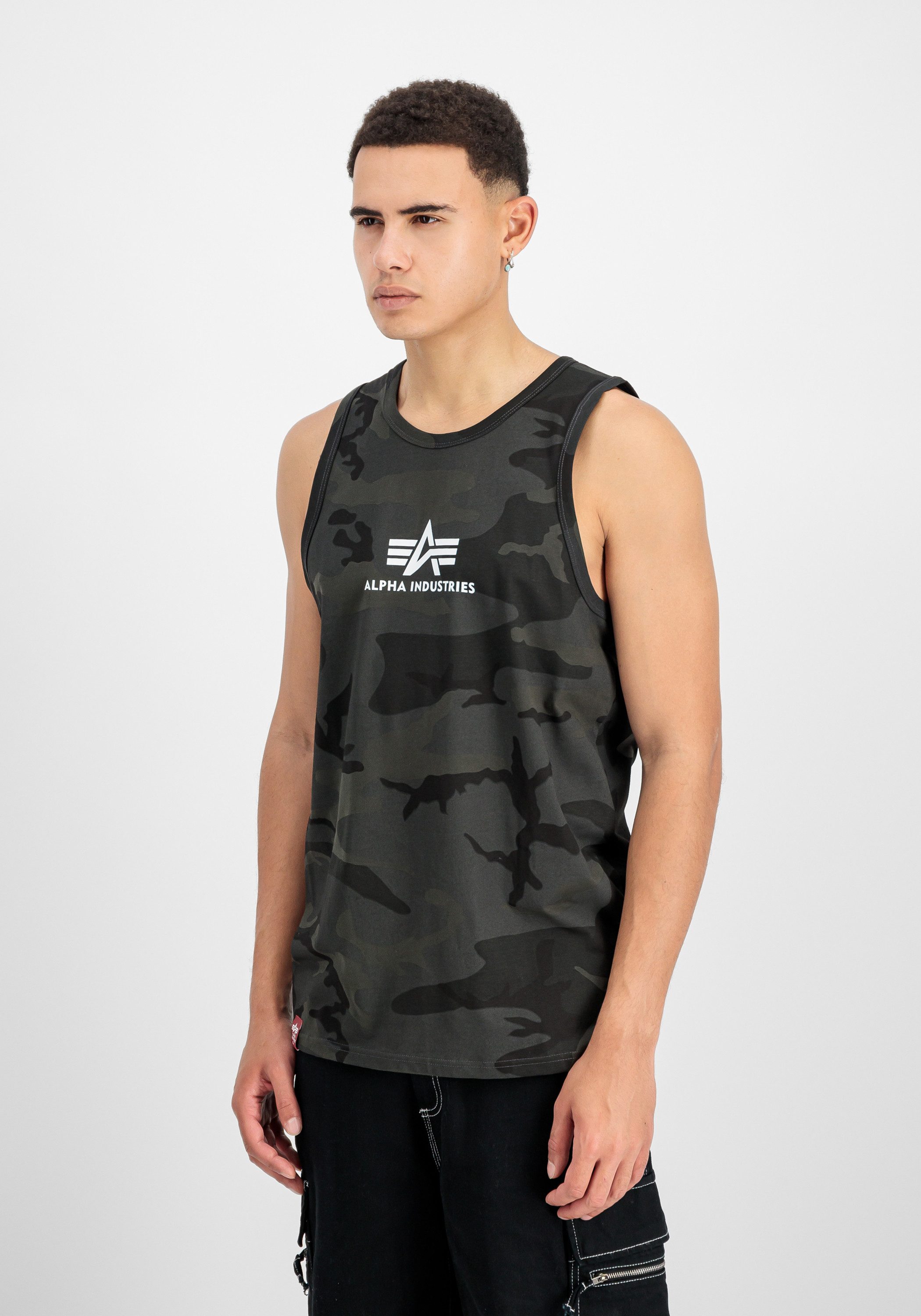 Alpha Industries Muscle-shirt Basic Tank ML Camo