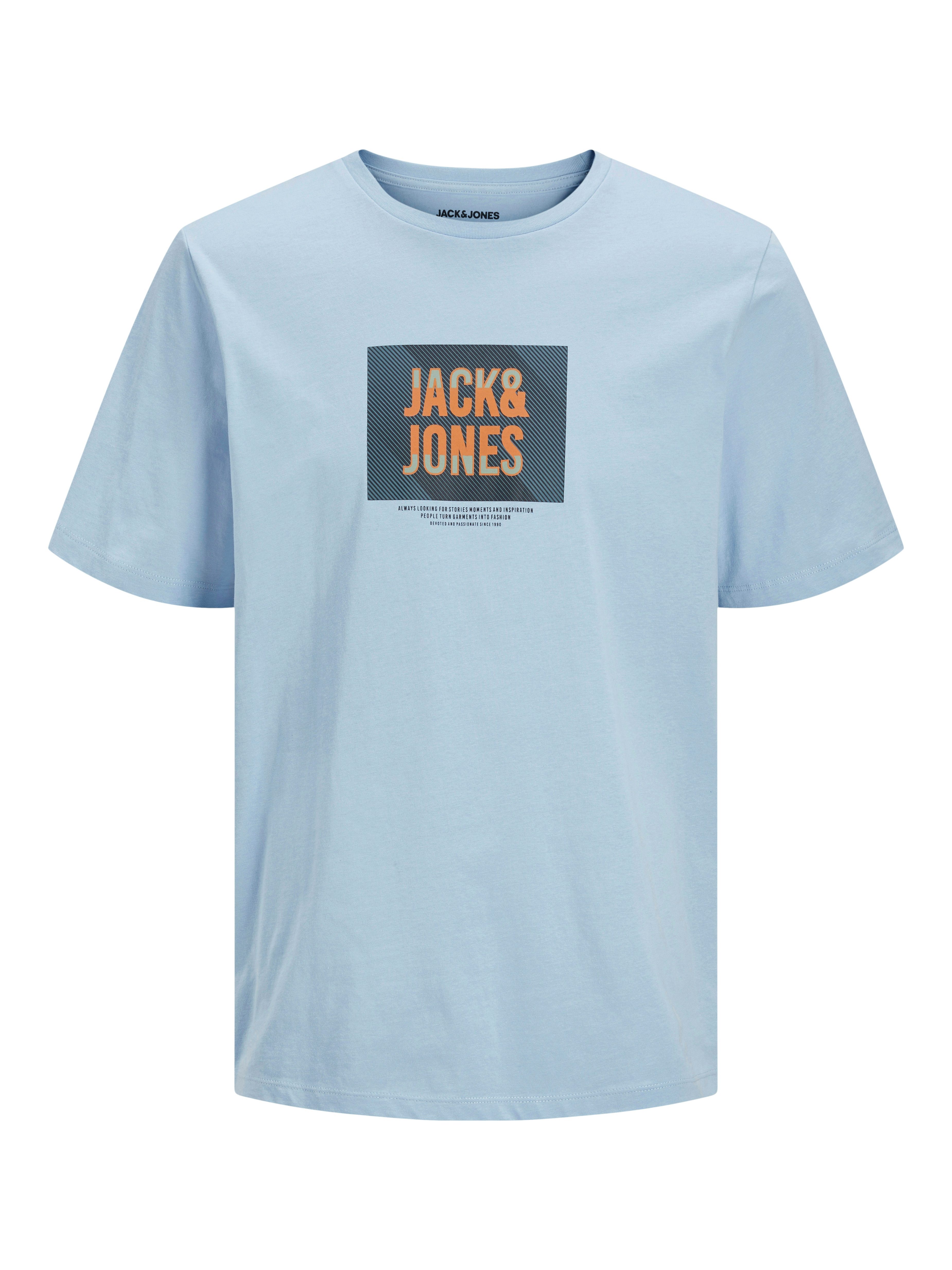 Jack & Jones PlusSize T-shirt JJHUDSON TEE SS CREW NECK 5PK MP PLS (set, 5-delig)