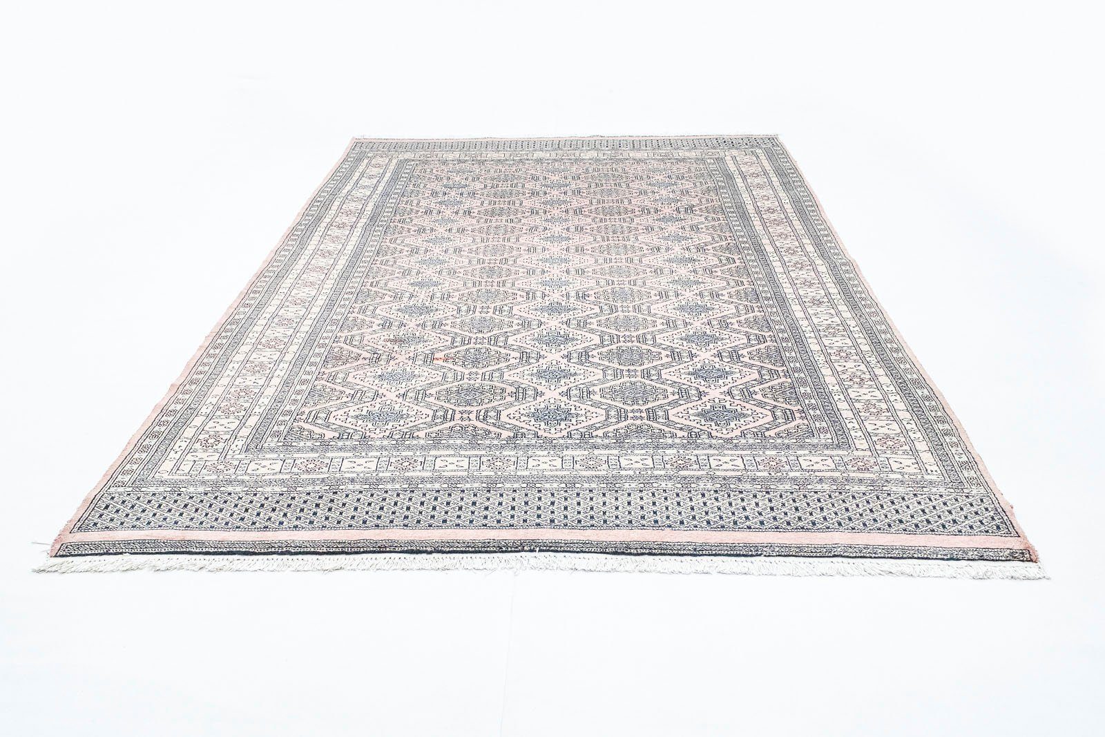 morgenland Wollen kleed Pakistan vloerkleed met de hand geknoopt beige