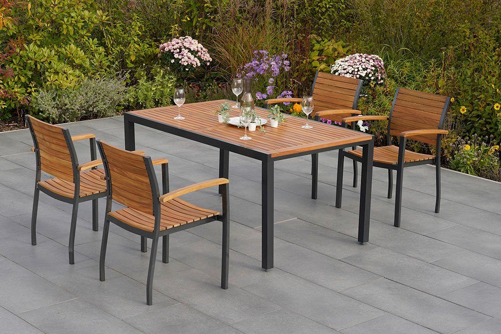 MERXX Tuin-eethoek Santorin (5-delig) tuinsets