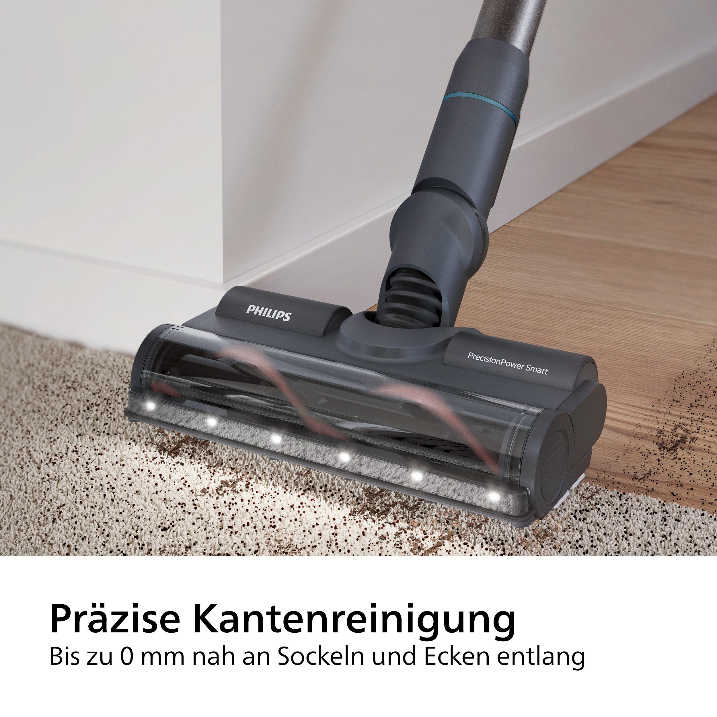 Philips Nat- en droogzuiger XC8055/01 Aqua Plus 8000 Series „Alleskönner“ met tot 80 minuten looptijd en adaptieve zuig- en wissproeier