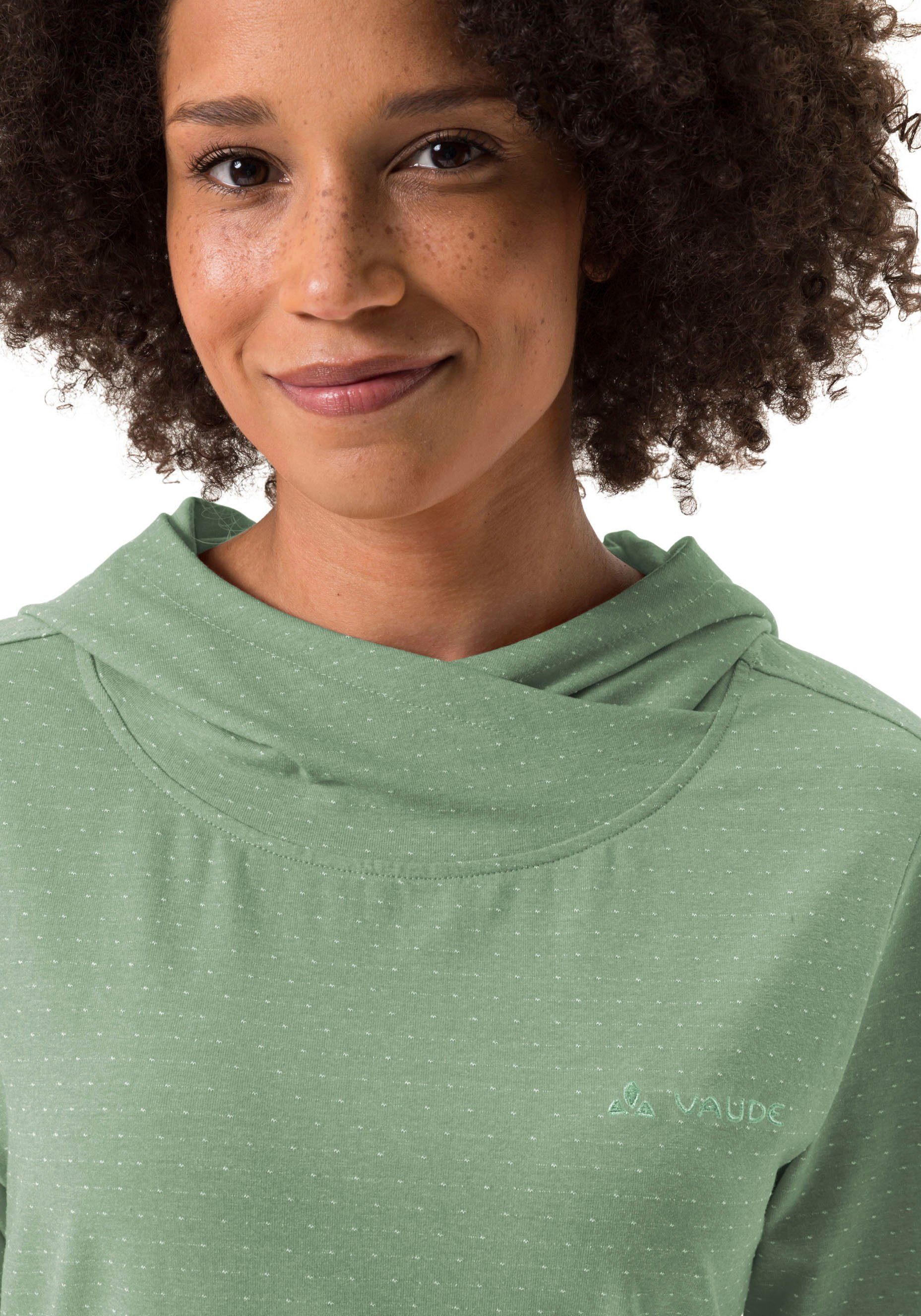 VAUDE Hoodie WOMEN'S TUENNO PULLOVER Logo-embossing op de arm (1-delig)
