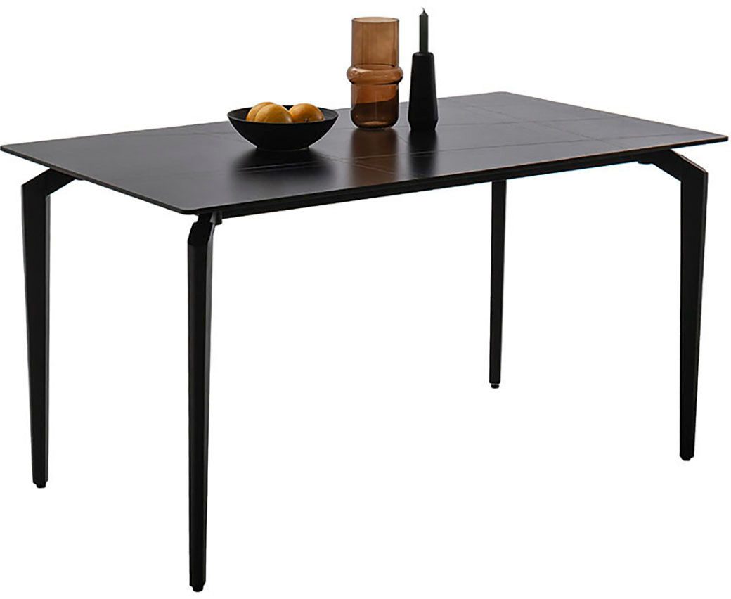 MCA furniture Eettafel FREMONT 4-poot tafel Keramiek, metaal, tafelblad 1,2 cm, 4-6 personen