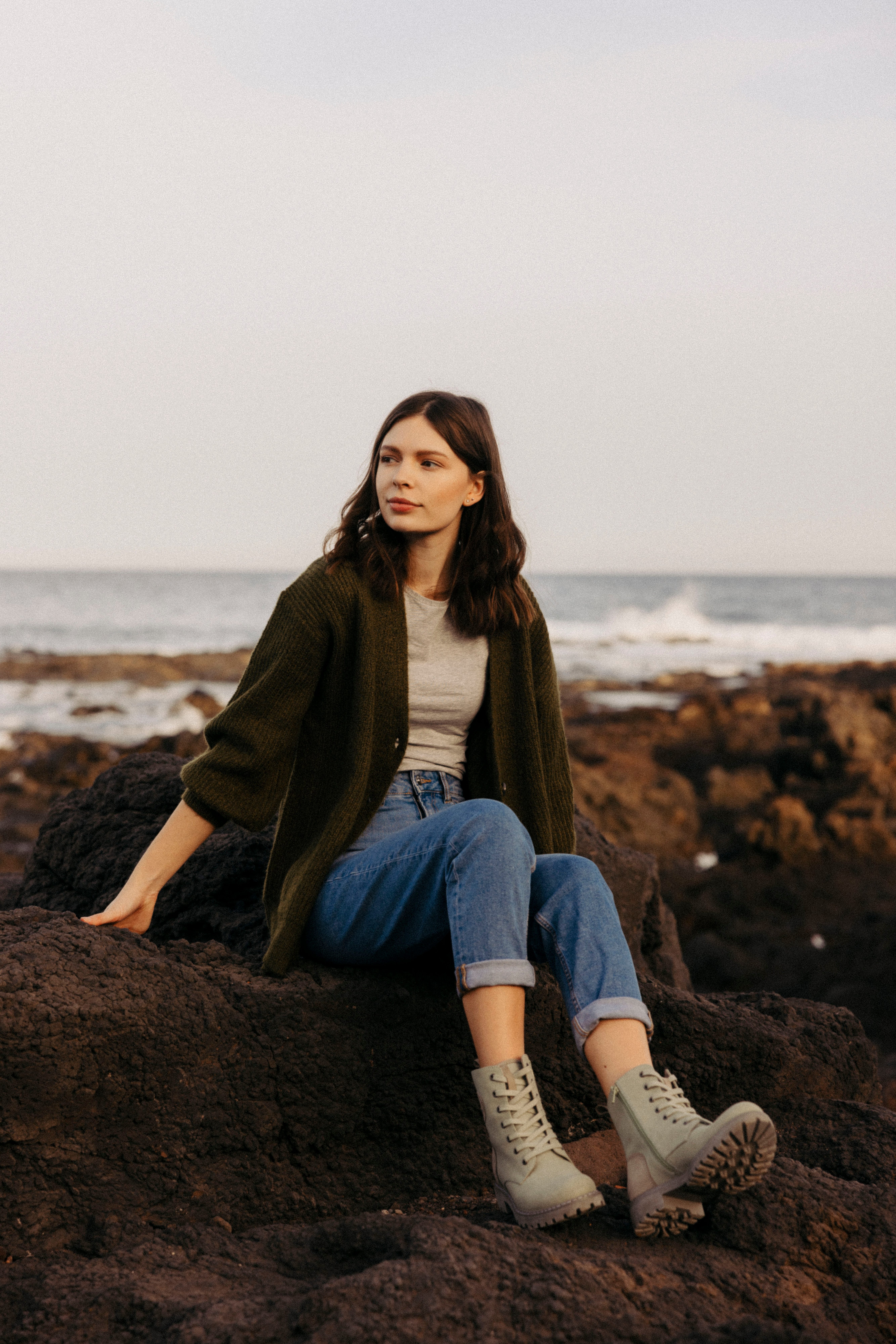 Josef Seibel Hoge veterschoenen Marta 26 blokhak, veterschoen, laarsjes met verwisselbare binnenzool
