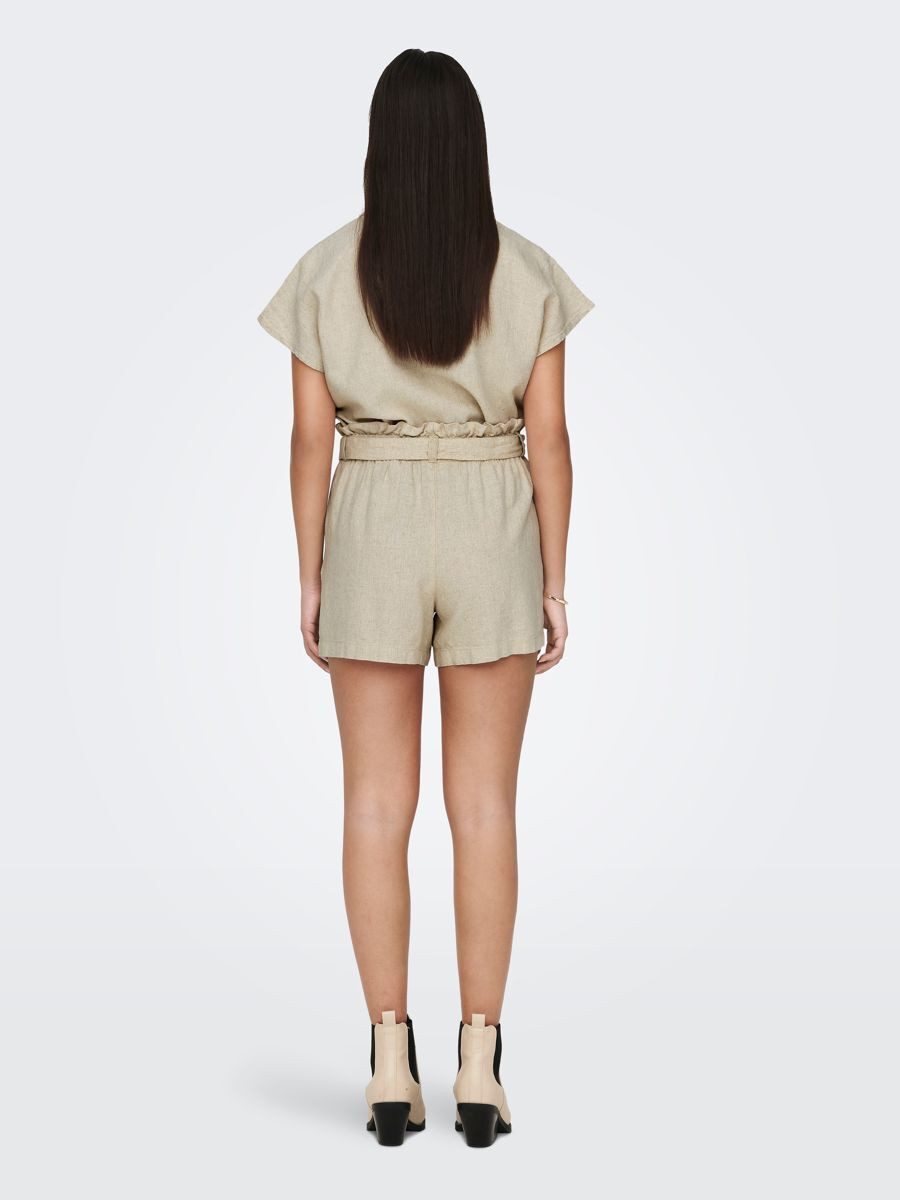 JDY Short JDYSAY MW LINEN SHORTS WVN NOOS