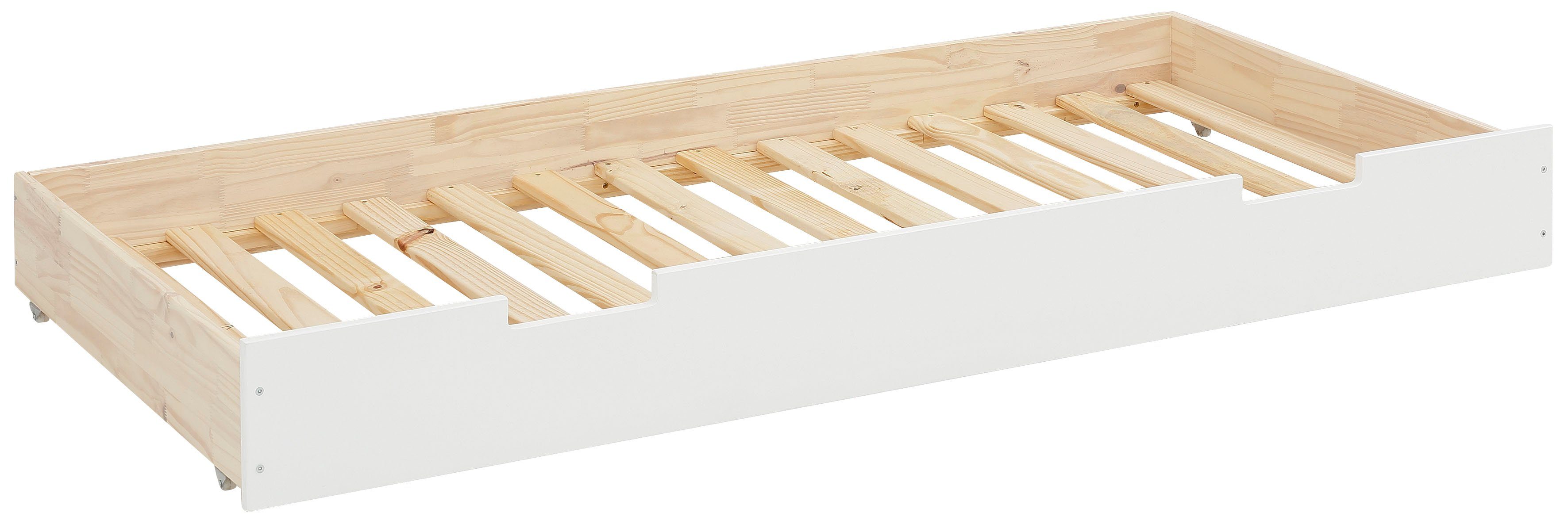 Lüttenhütt Bedlade Janne Grenenhout en mdf, slaapgelegenheid, ligoppervlak 90x190 cm