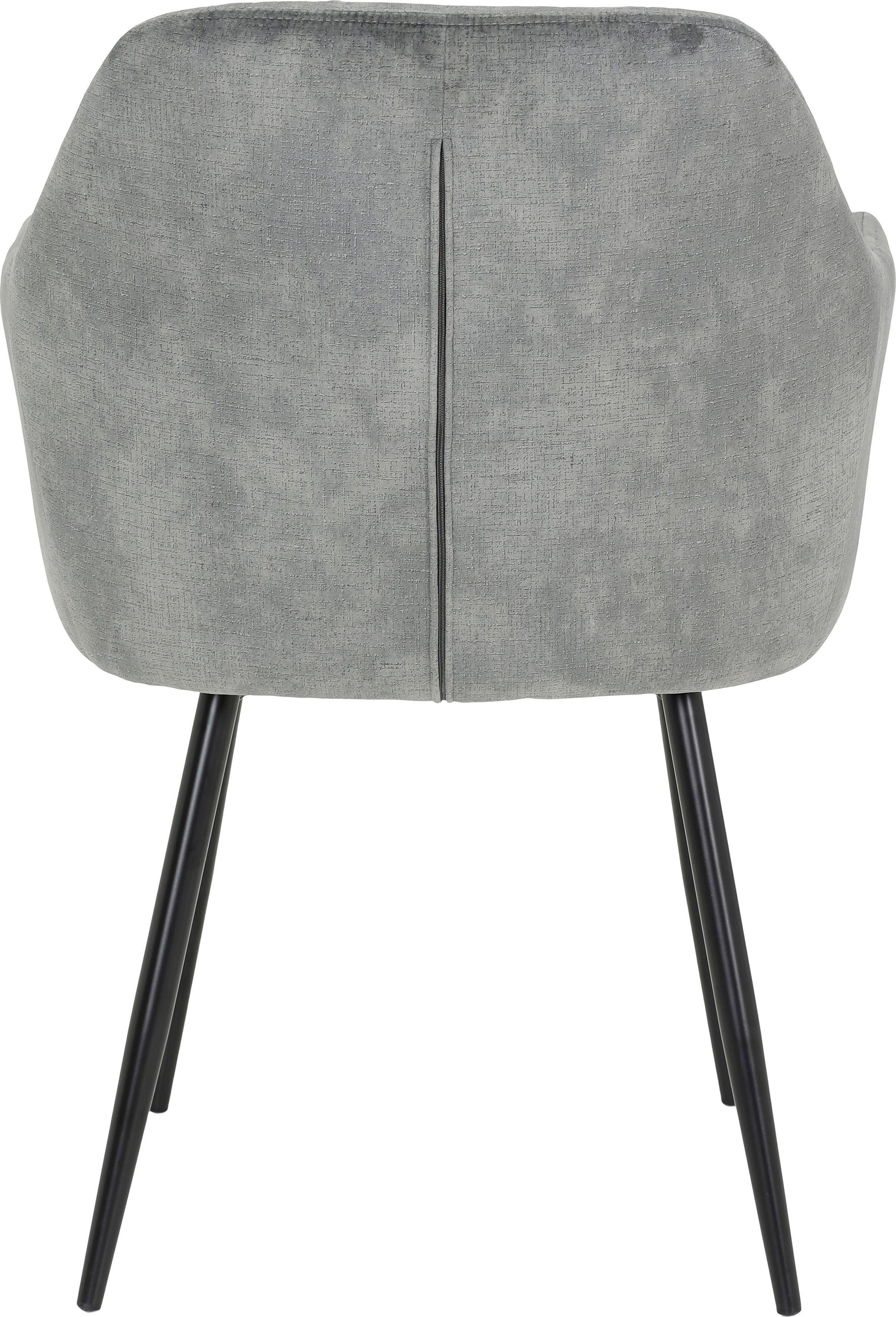 HELA Eethoek JENN Tafel hoogglans, 4 stoelen BESTSELLER, eetkamer groep (5-delig)