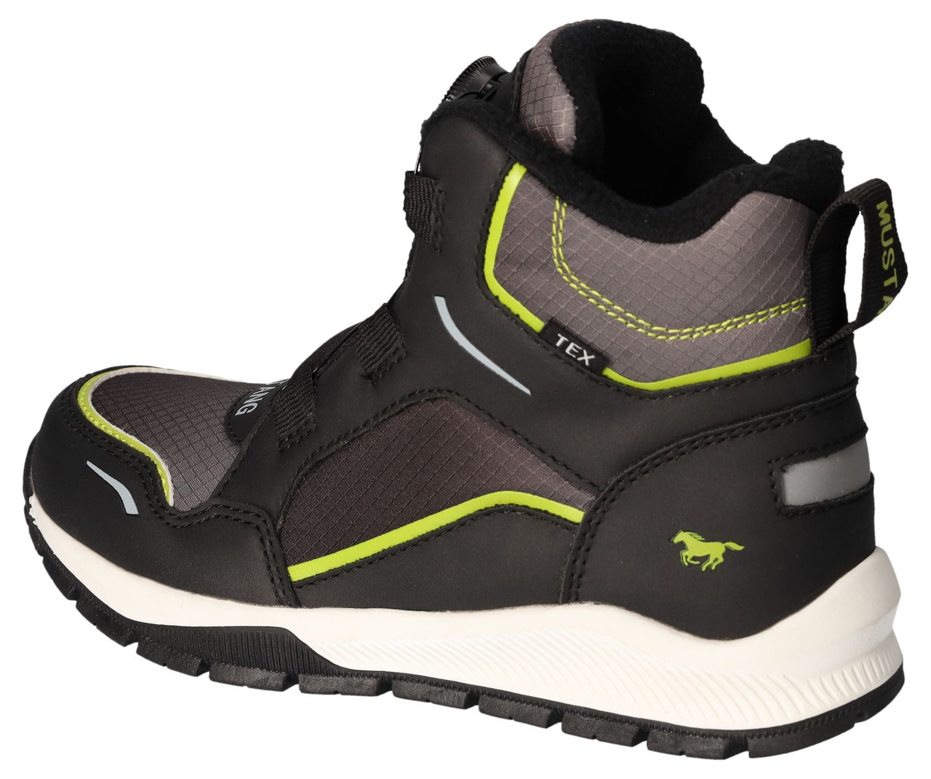 Mustang Shoes Winterlaarzen , winterenkellaarsjes, snowboots met snel sluiting en tex