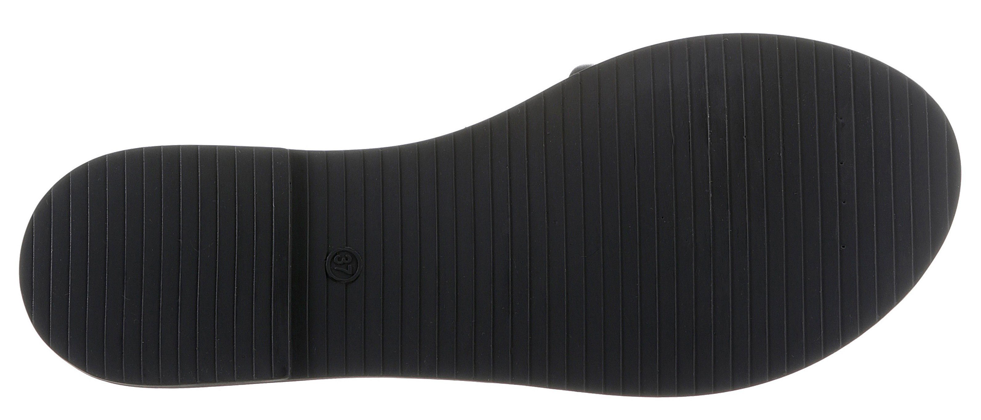 s.Oliver Slippers met sierketting
