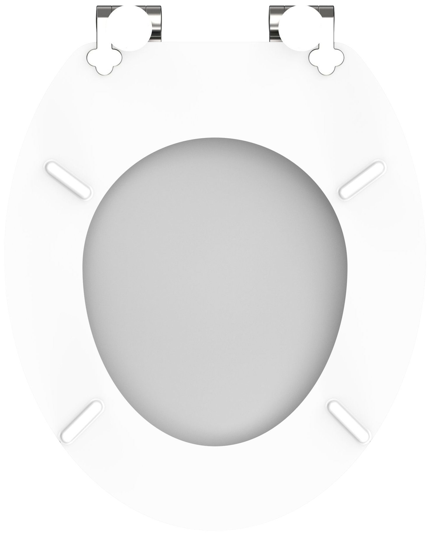 welltime Toiletzitting Uni met softclosemechanisme, mdf, krasvast