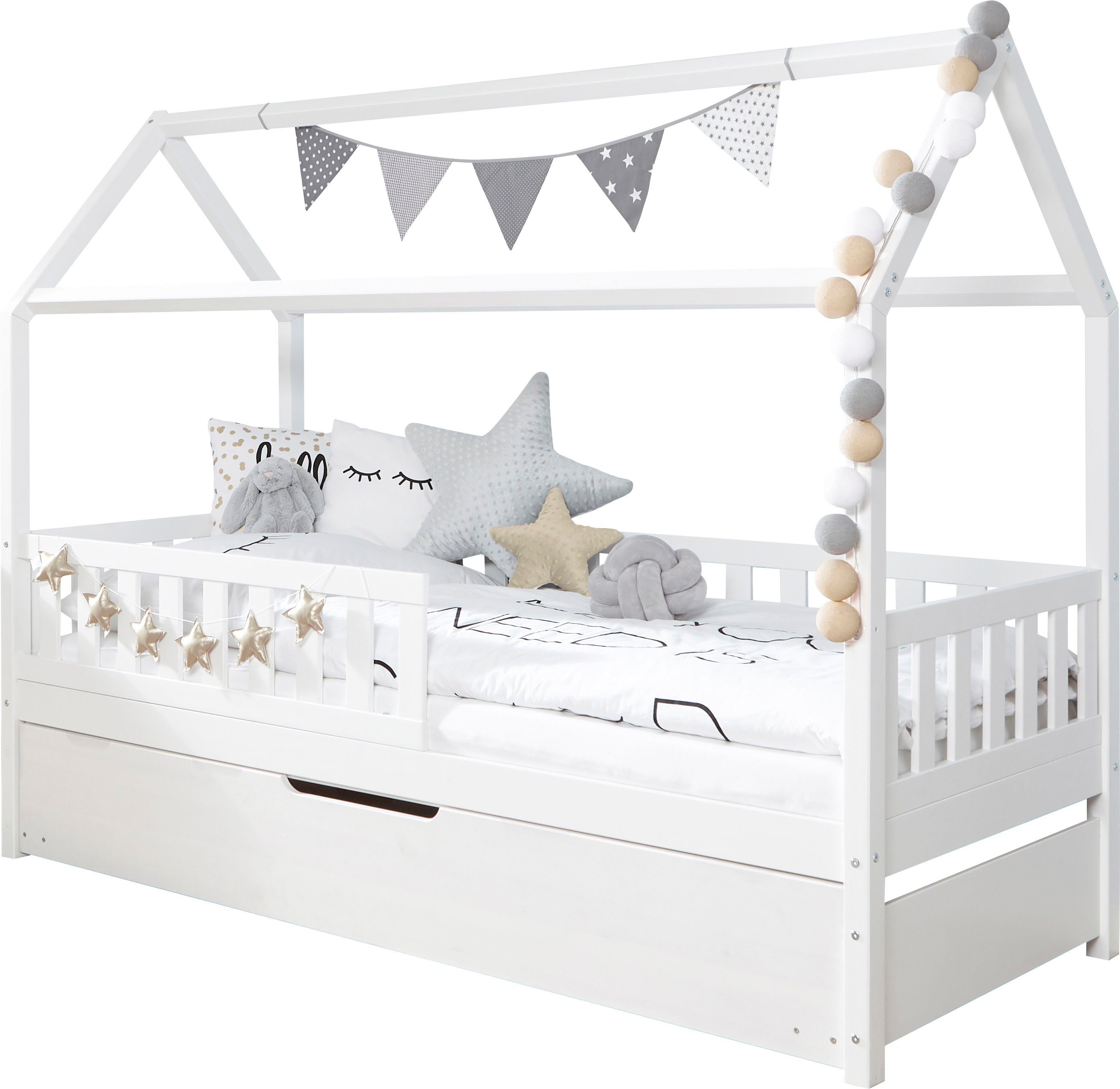Ticaa Huisbed Droomhuis met extra bed
