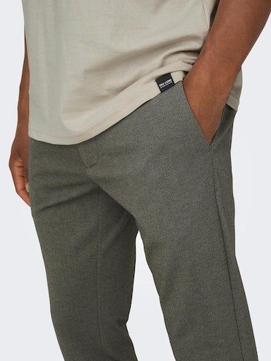 ONLY & SONS Chino ONSMARK SLIM HERRINGBONE 2911 PANT NOOS