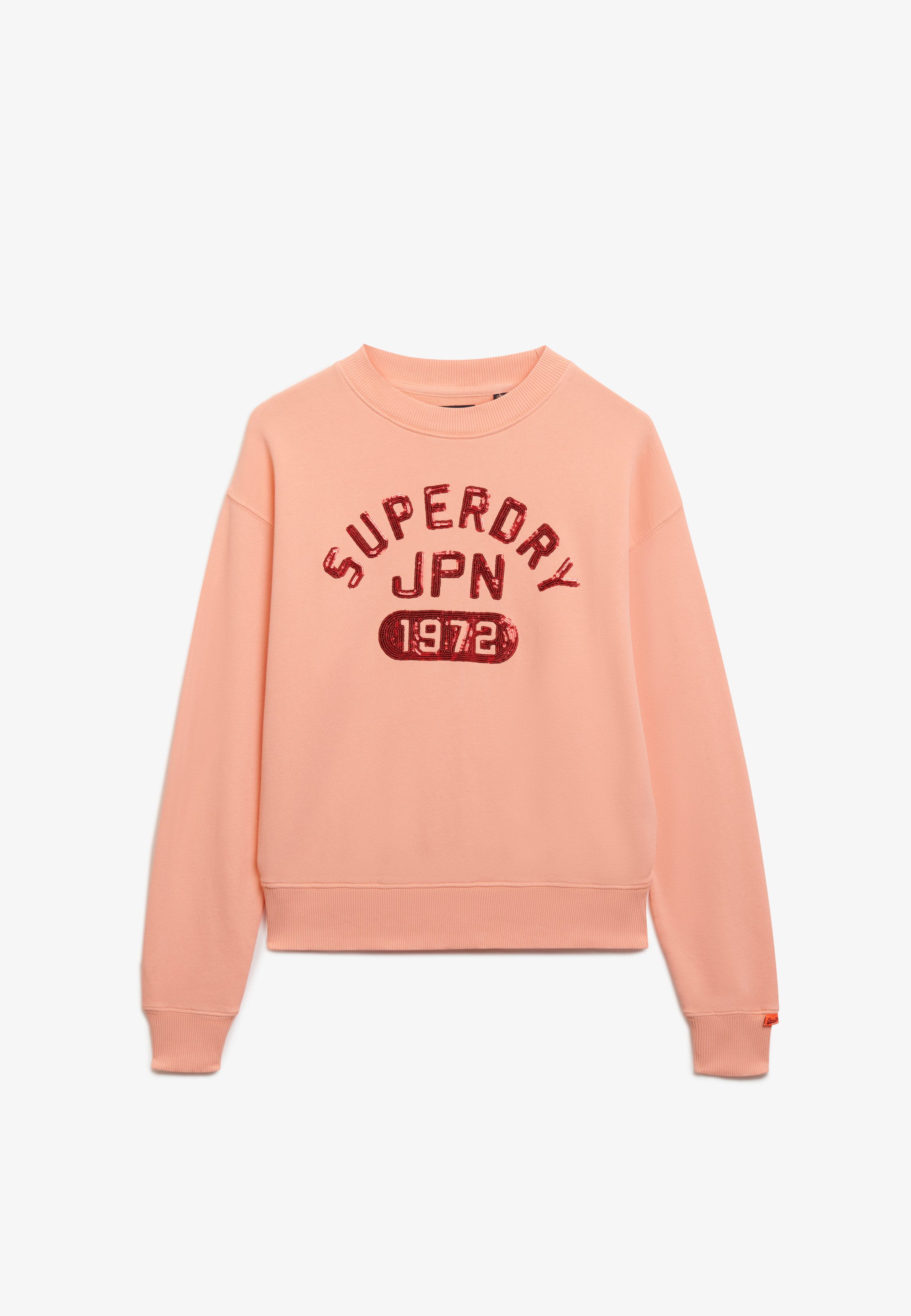 Superdry Sweatshirt EMBELLISHED VARSITY LOOSE CREW