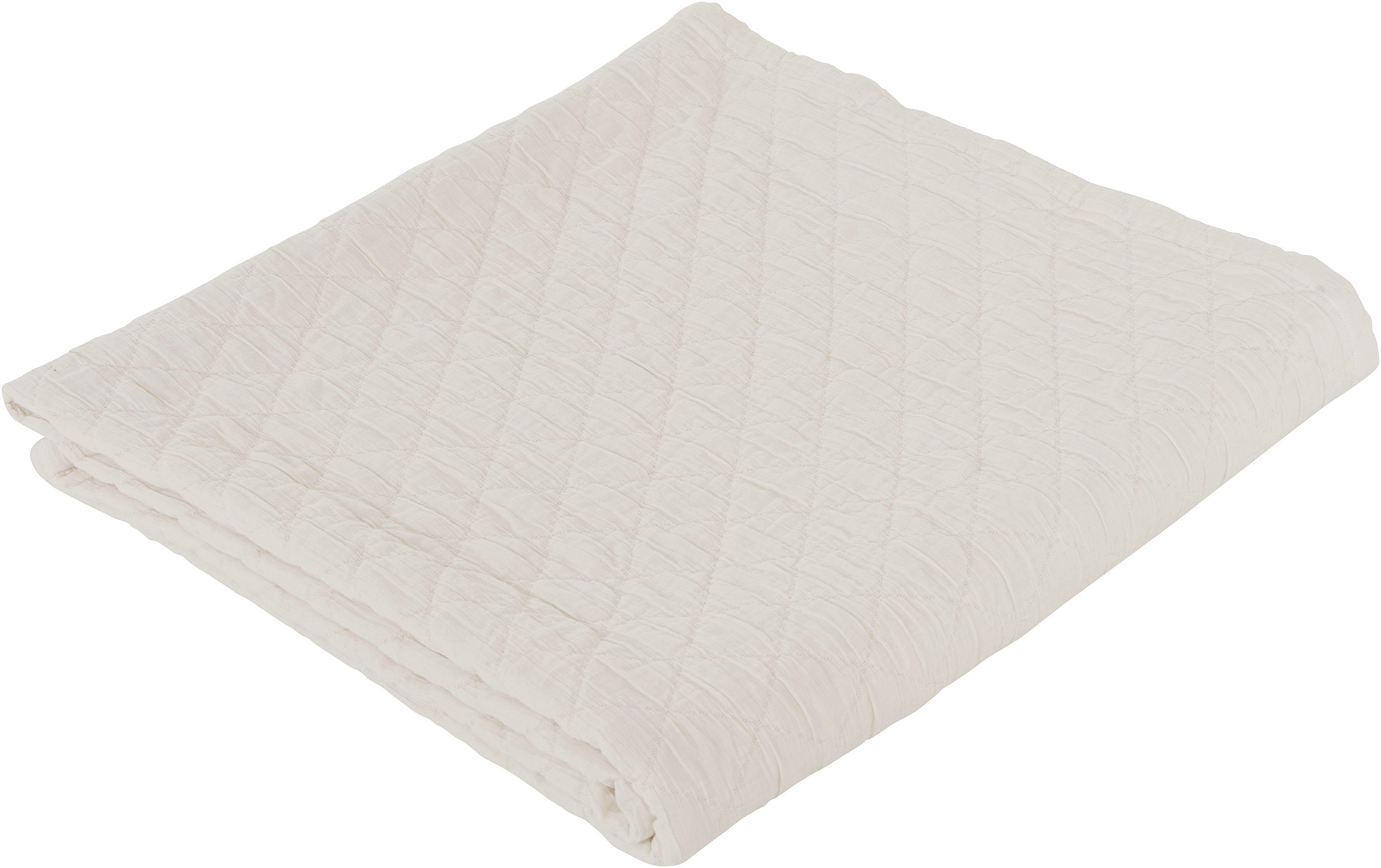Guido Maria Kretschmer Home&Living Sprei Elisa gewatteerde sprei, deken in wafel look