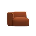 couch ♥ fauteuil vette bekleding modulair of solo te gebruiken, vele modules voor individuele samenstelling couch favorieten bruin