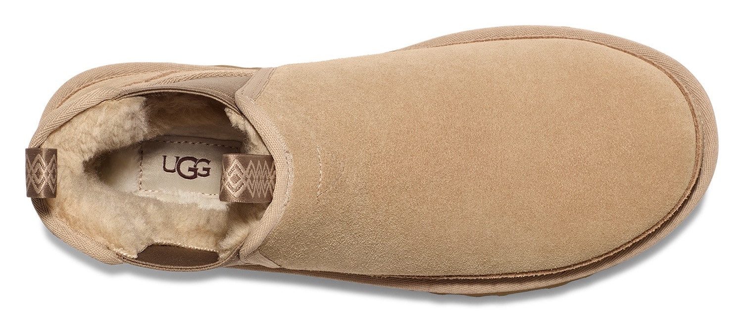 UGG Chelsea-boots Neumel Chelsea chukka, instapboot, winterboot met stretch inzetstukken