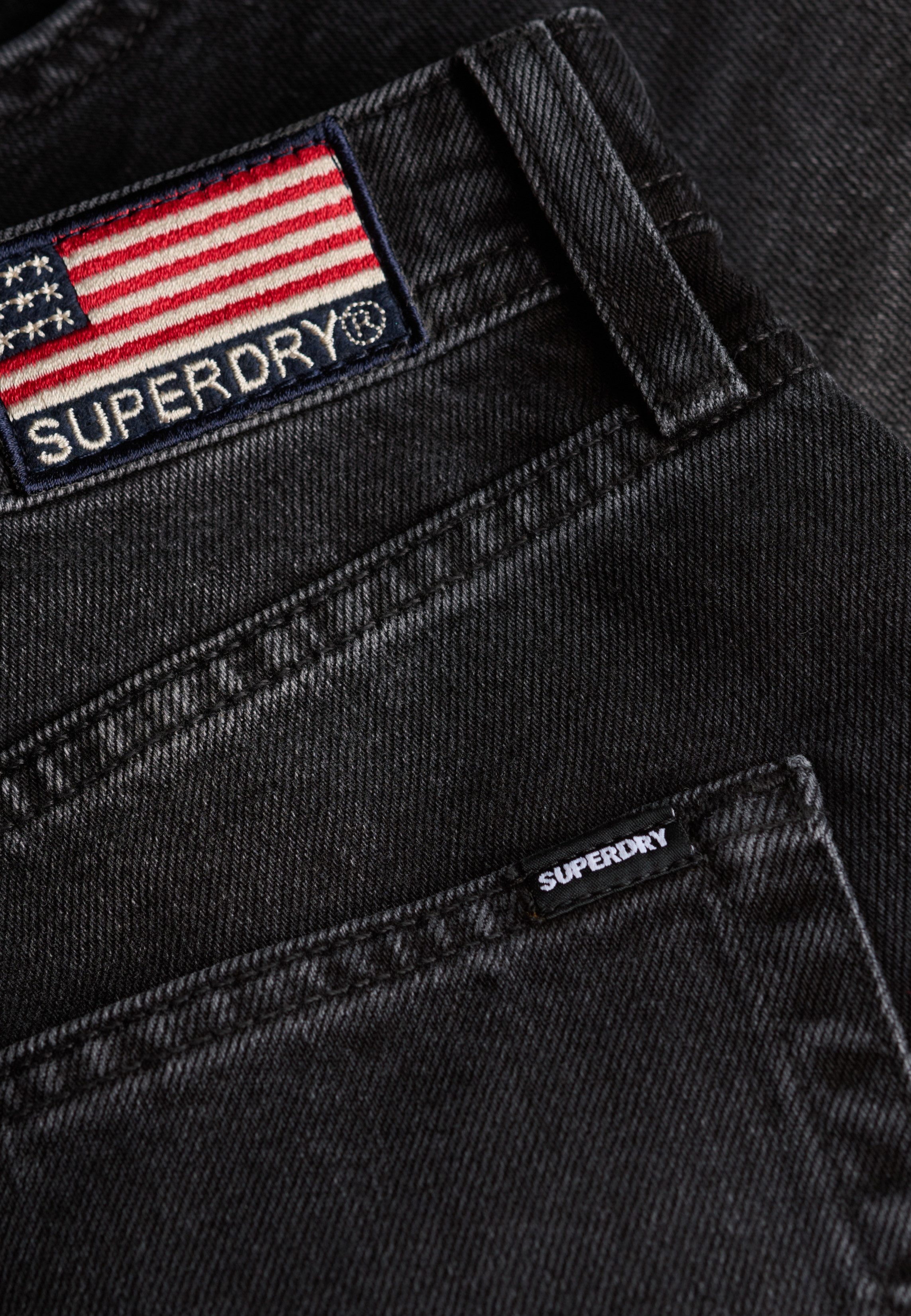 Superdry Jeanshotpants MID RISE DENIM HOT SHORT