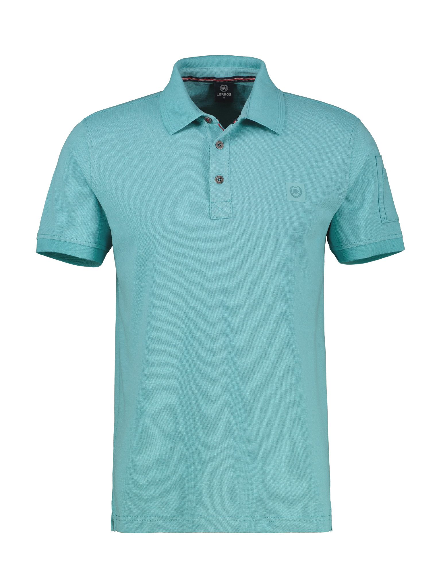 Lerros Poloshirt met geborduurd logo