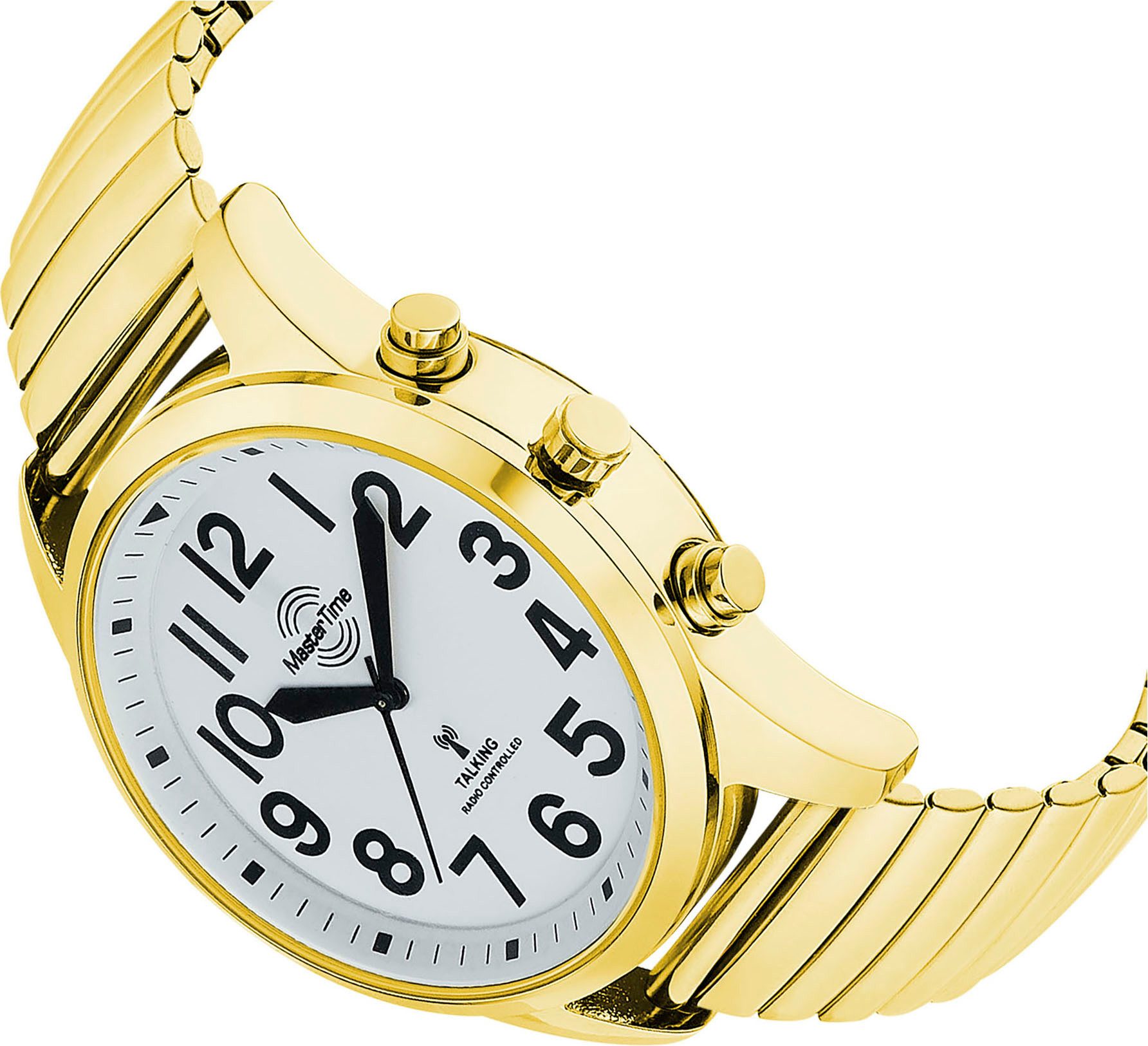 MASTER TIME Radiografisch horloge Sprekende radiohorloge