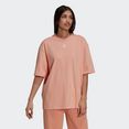 adidas originals t-shirt loungewear adicolor essentials roze