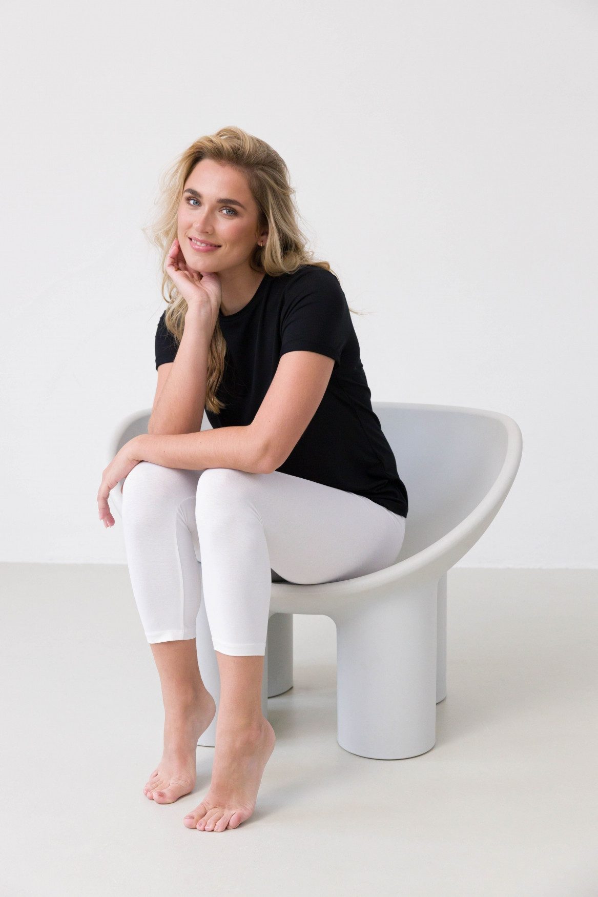 Base Level Caprilegging Ycarus In zachte viscose-mixkwaliteit