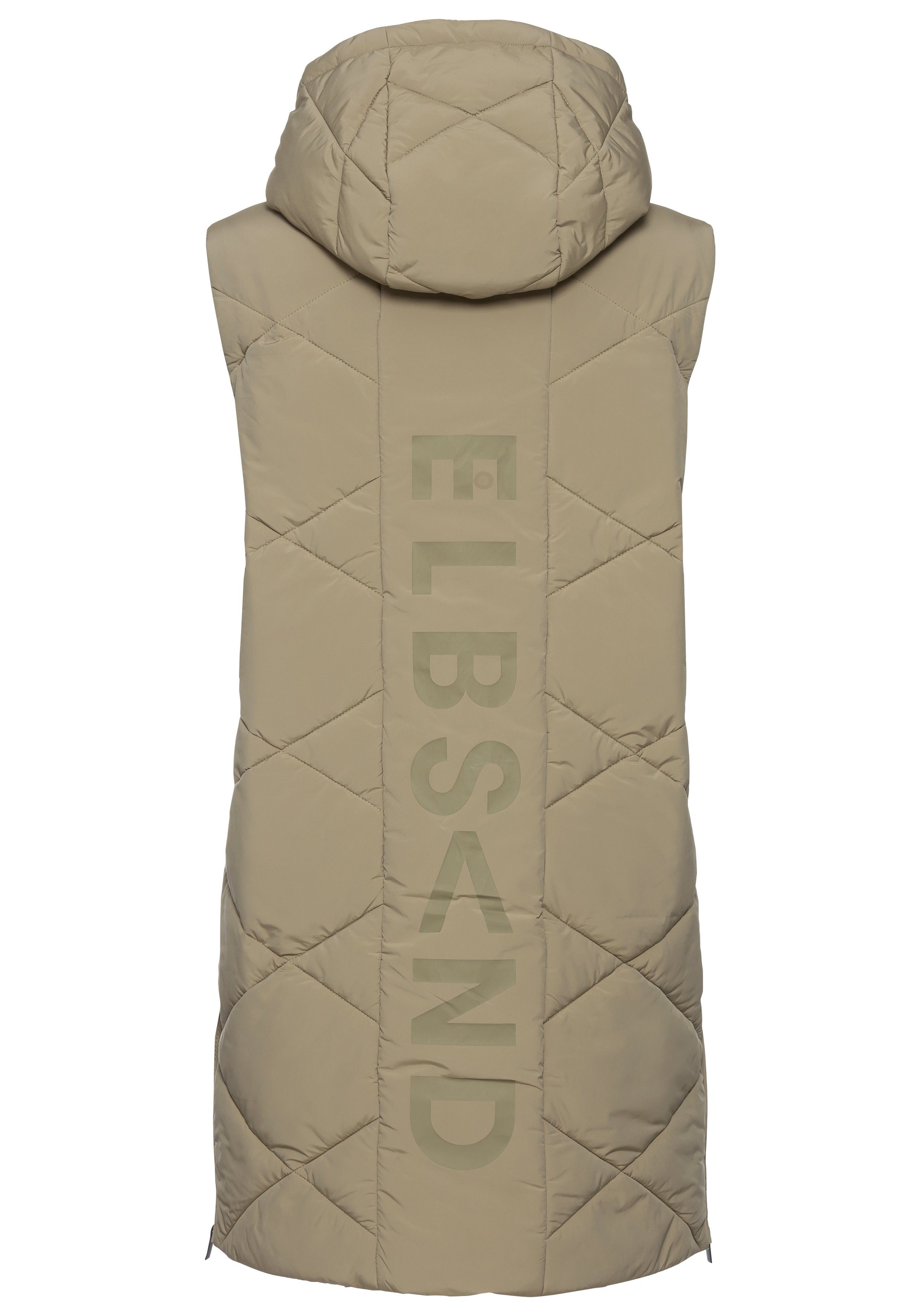 Elbsand Bodywarmer met een capuchon