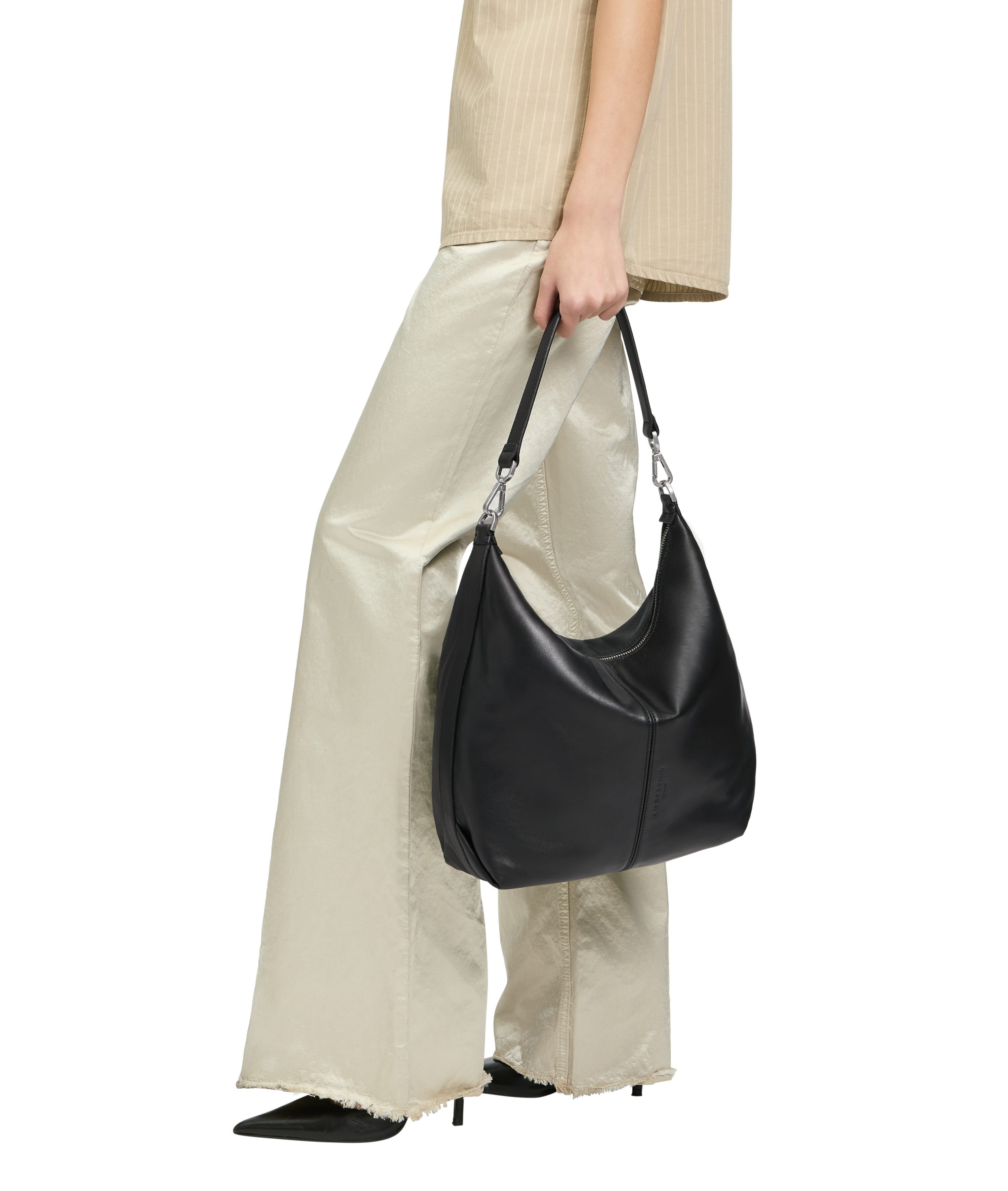 Liebeskind Berlin Hobo-tas Hobo M PARIS SHEEP NATURAL