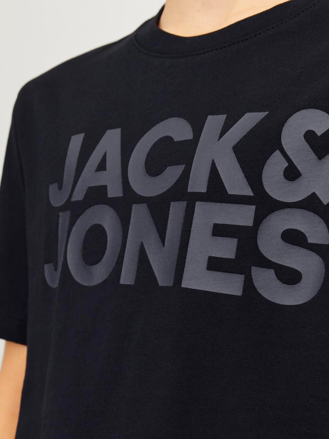 Jack & Jones Junior Shirt met korte mouwen JJECORP LOGO TEE SS O-NECK NOOS JNR