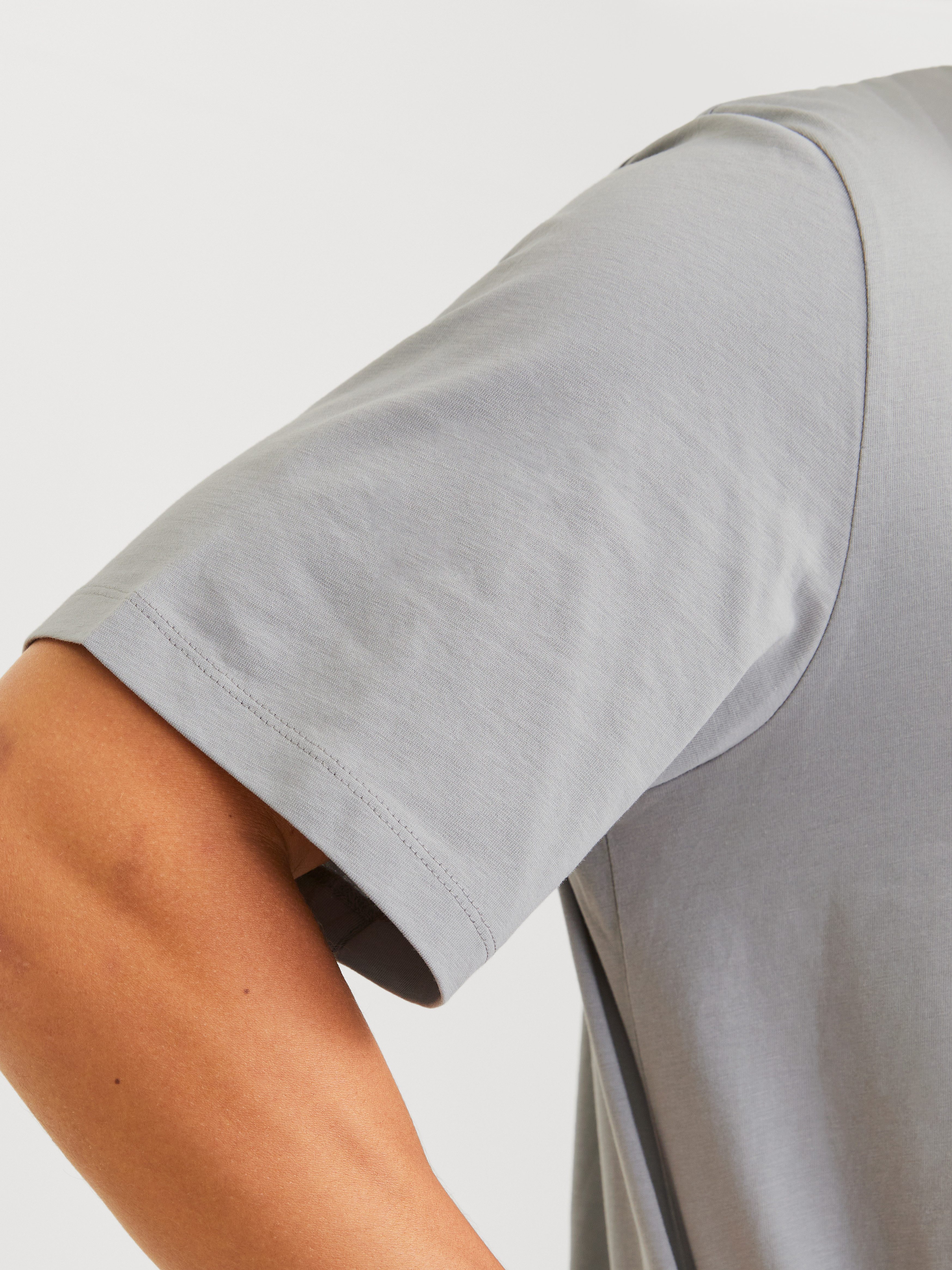 Jack & Jones Shirt met ronde hals JJECORP met logo-print en klassieke ronde hals